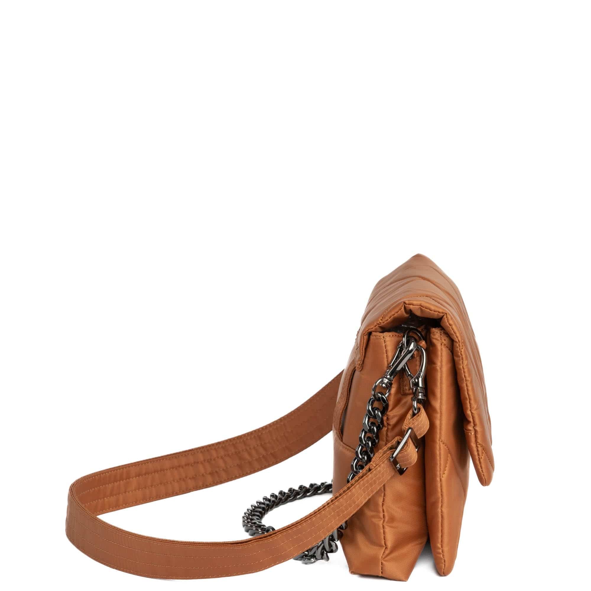 Plié Crossbody Bag - CAPPUCCINO - Plie_Cappuccino_03