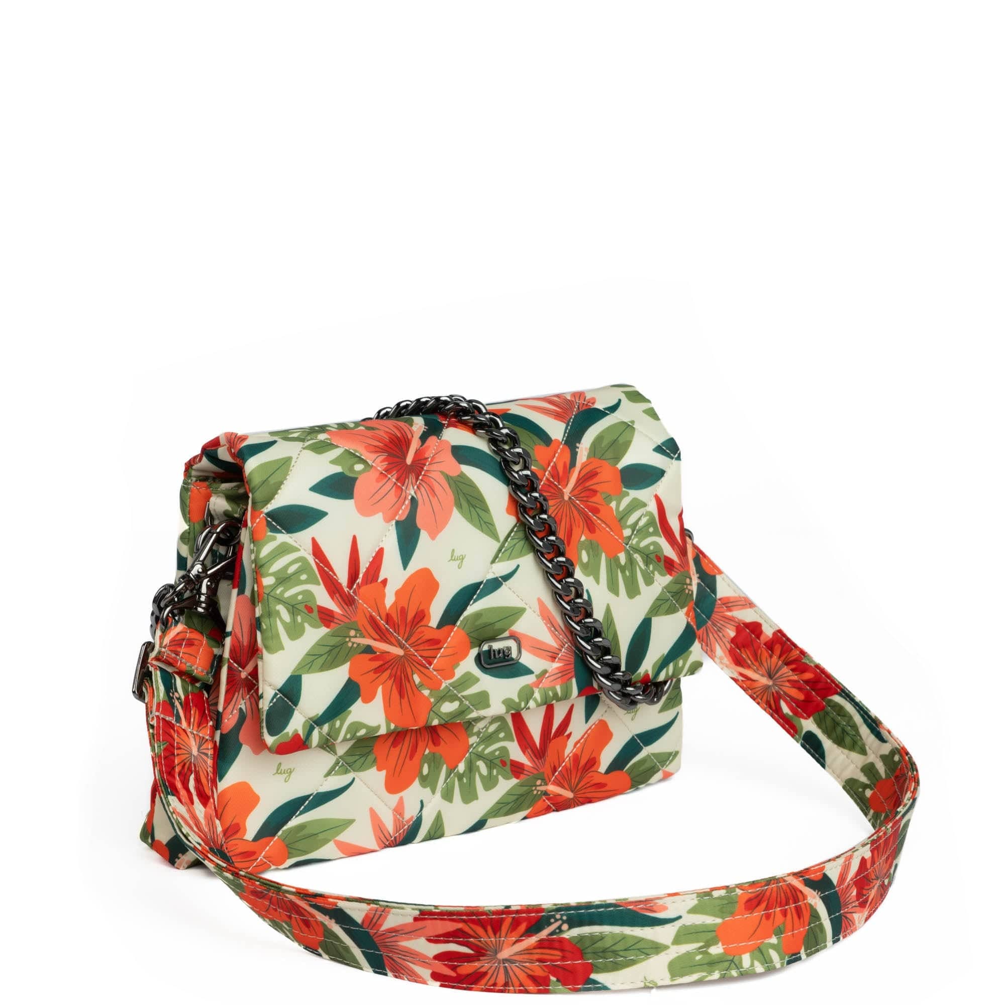 Plié Crossbody Bag - LUSH LUAU - Plie_LushLuau_02
