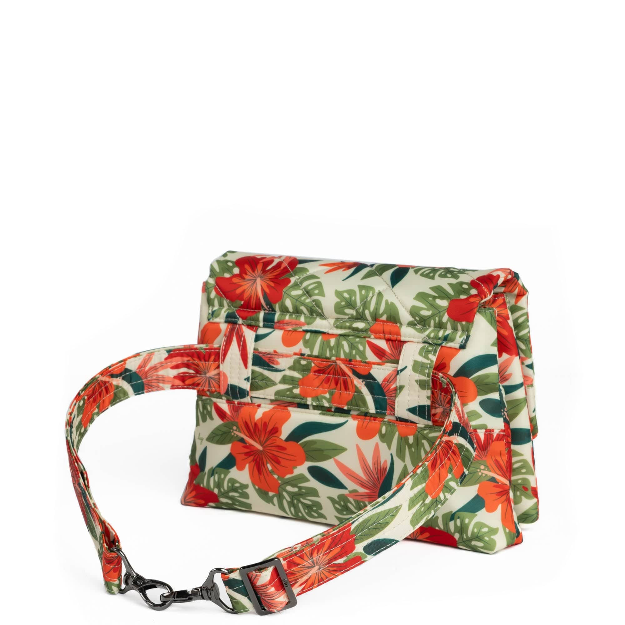 Plié Crossbody Bag - LUSH LUAU - Plie_LushLuau_04