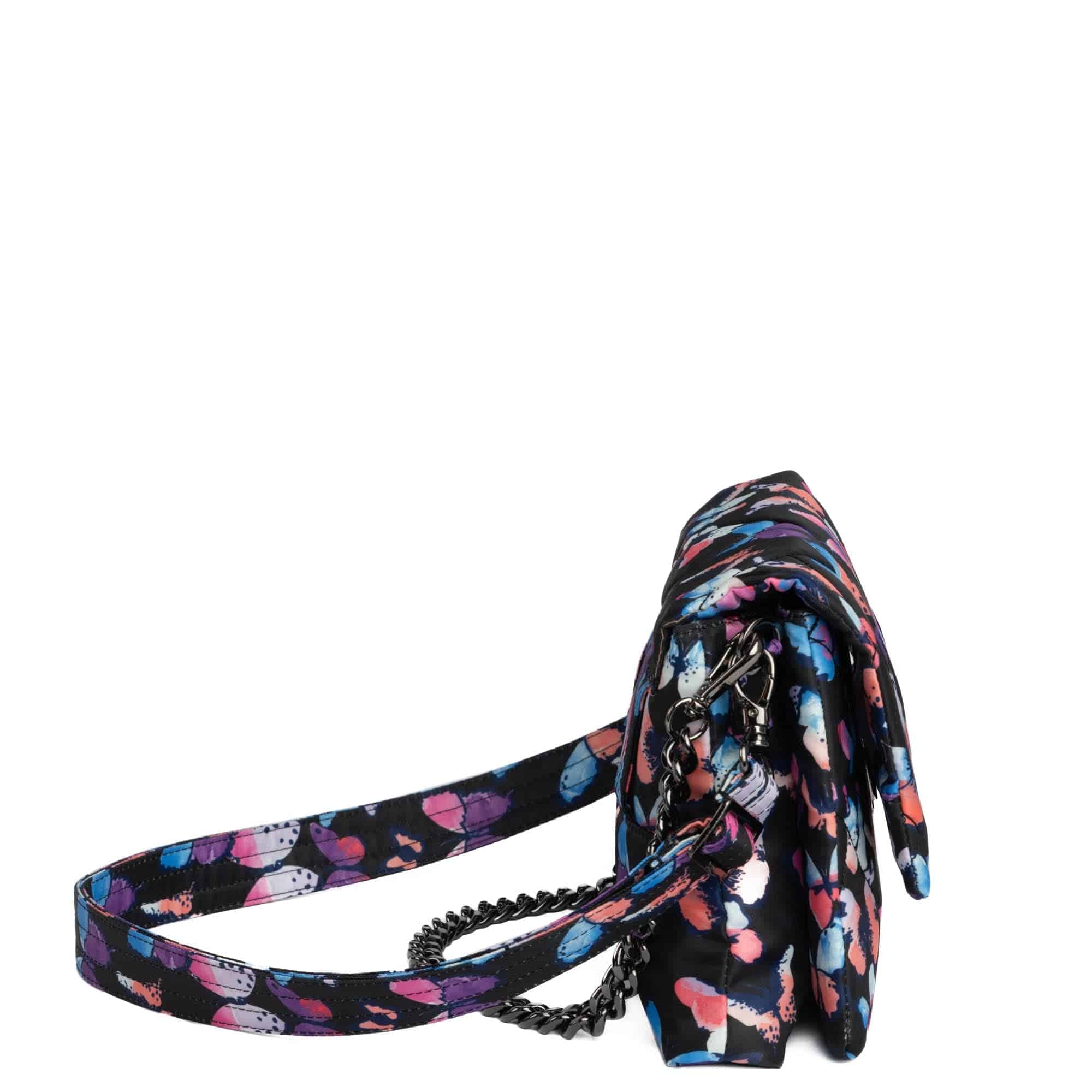 Plié Crossbody Bag - WATERCOLOR BUTTERFLIES - Plie_WatercolourButterflies_03