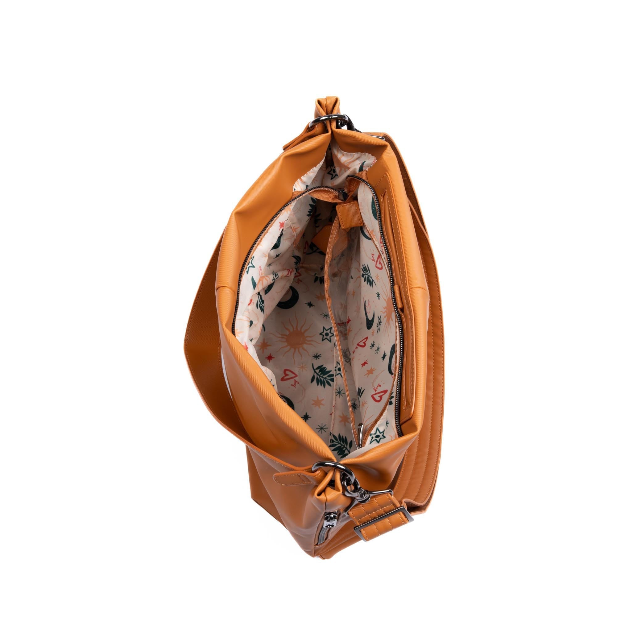 Plunge Satin Luxe VL Carry-All Crossbody Bag - CAPPUCCINO - Plunge_SatinLuxe_Cappuccino_05_f7a7f57d-55d5-4bde-91e6-35b69a7e855e