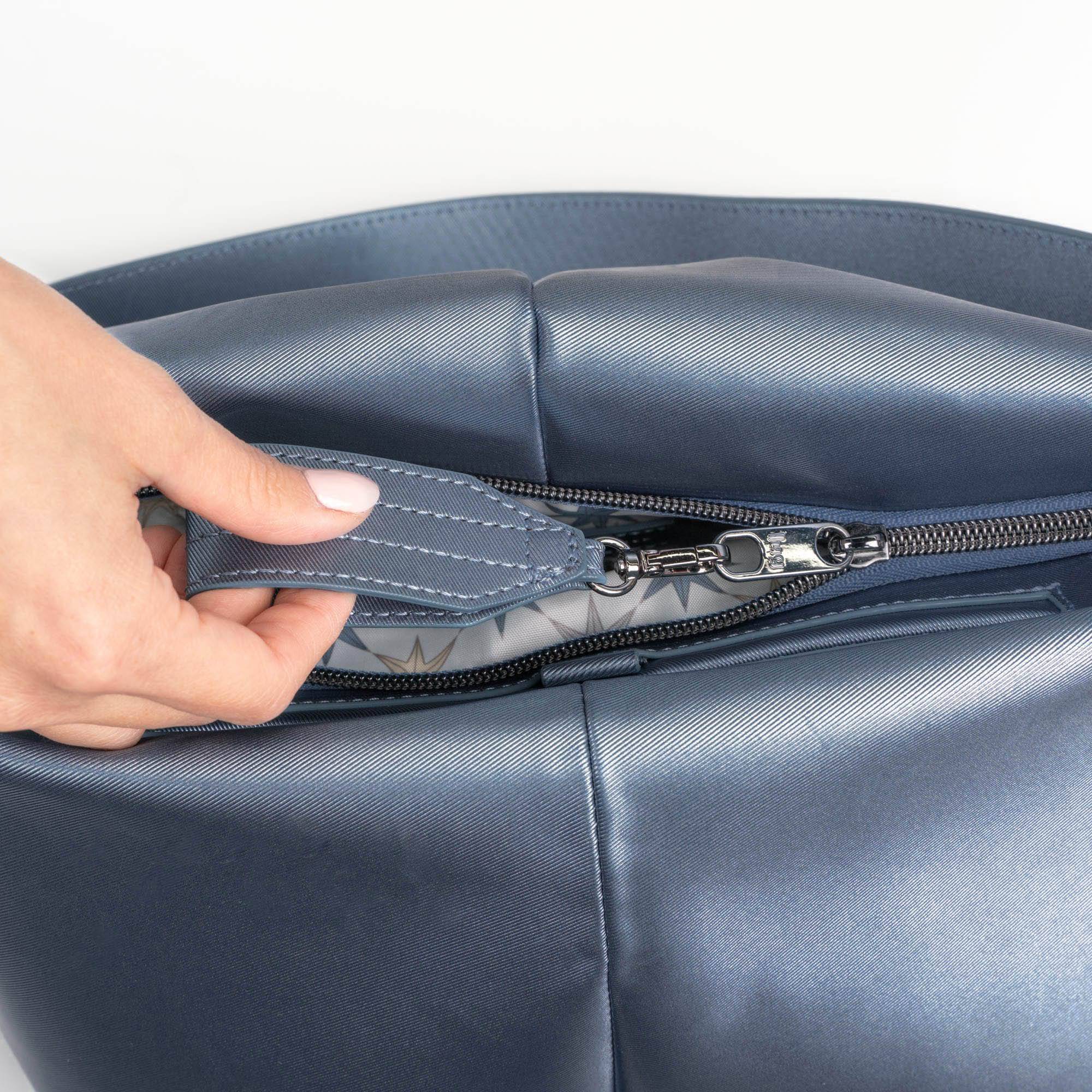 Plunge Satin Luxe VL Carry-All Crossbody Bag - - Plunge_SatinLuxe_Lifestyle_07