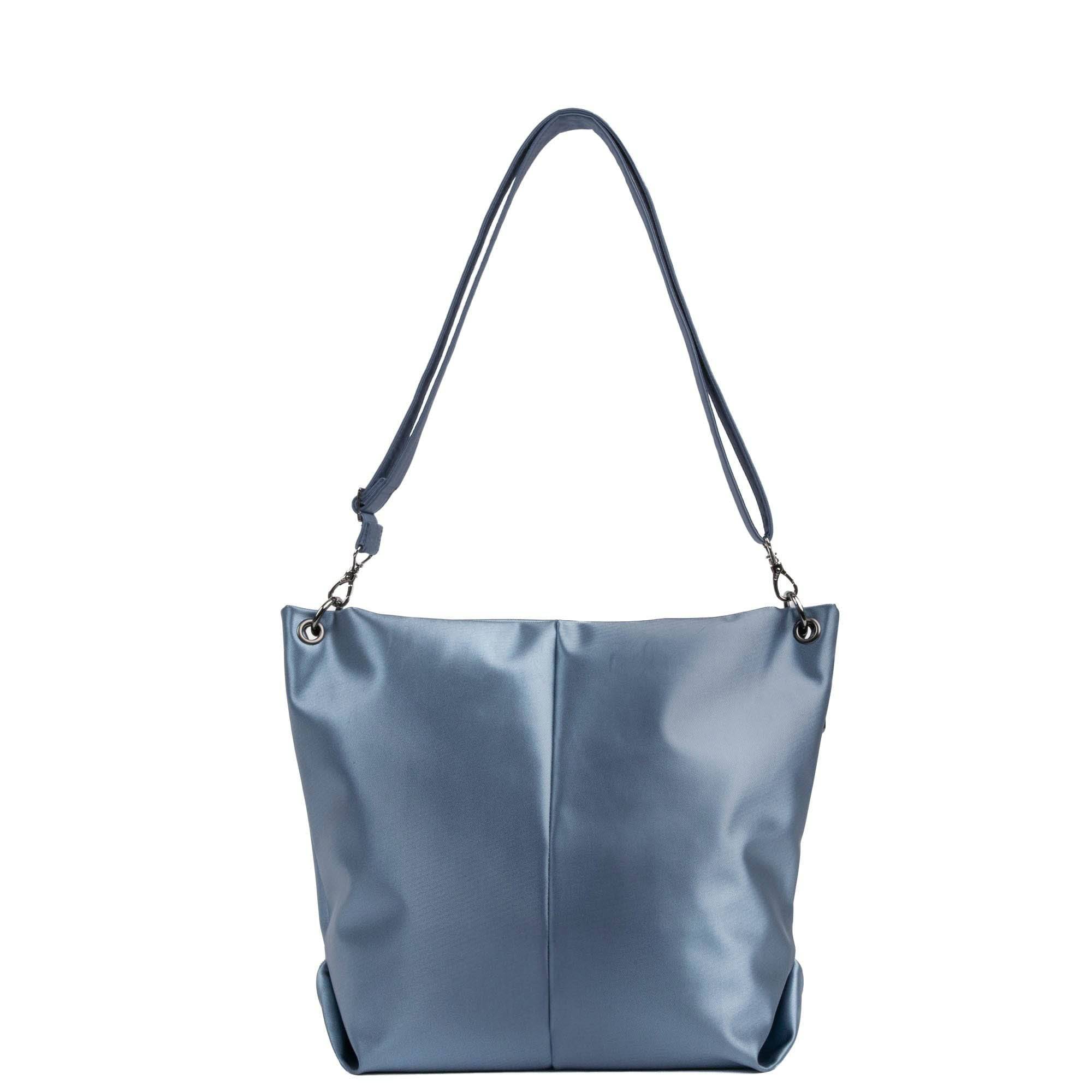 Plunge Satin Luxe VL Carry-All Crossbody Bag - METALLIC BLUE MOON - Plunge_SatinLuxe_MetallicBlueMoon_04_5e42c51c-4aad-4c78-a947-a21e0064df5f