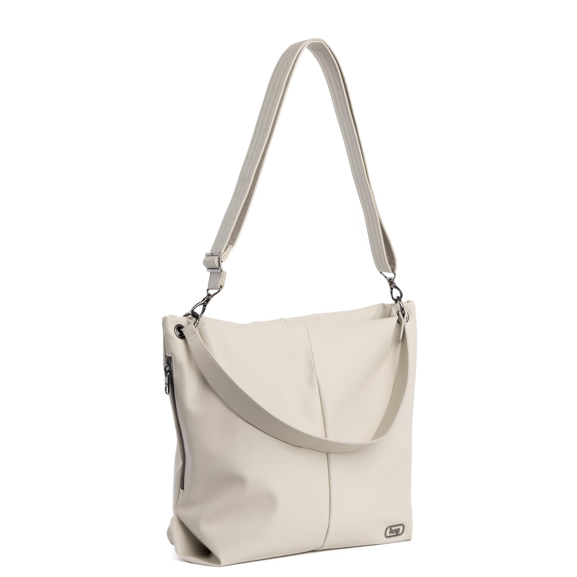 Plunge Satin Luxe VL Carry-All Crossbody Bag - PEBBLE - Plunge_SatinLuxe_Pebble_02_a3b2cfba-d078-4985-bde2-464fa0ec380b