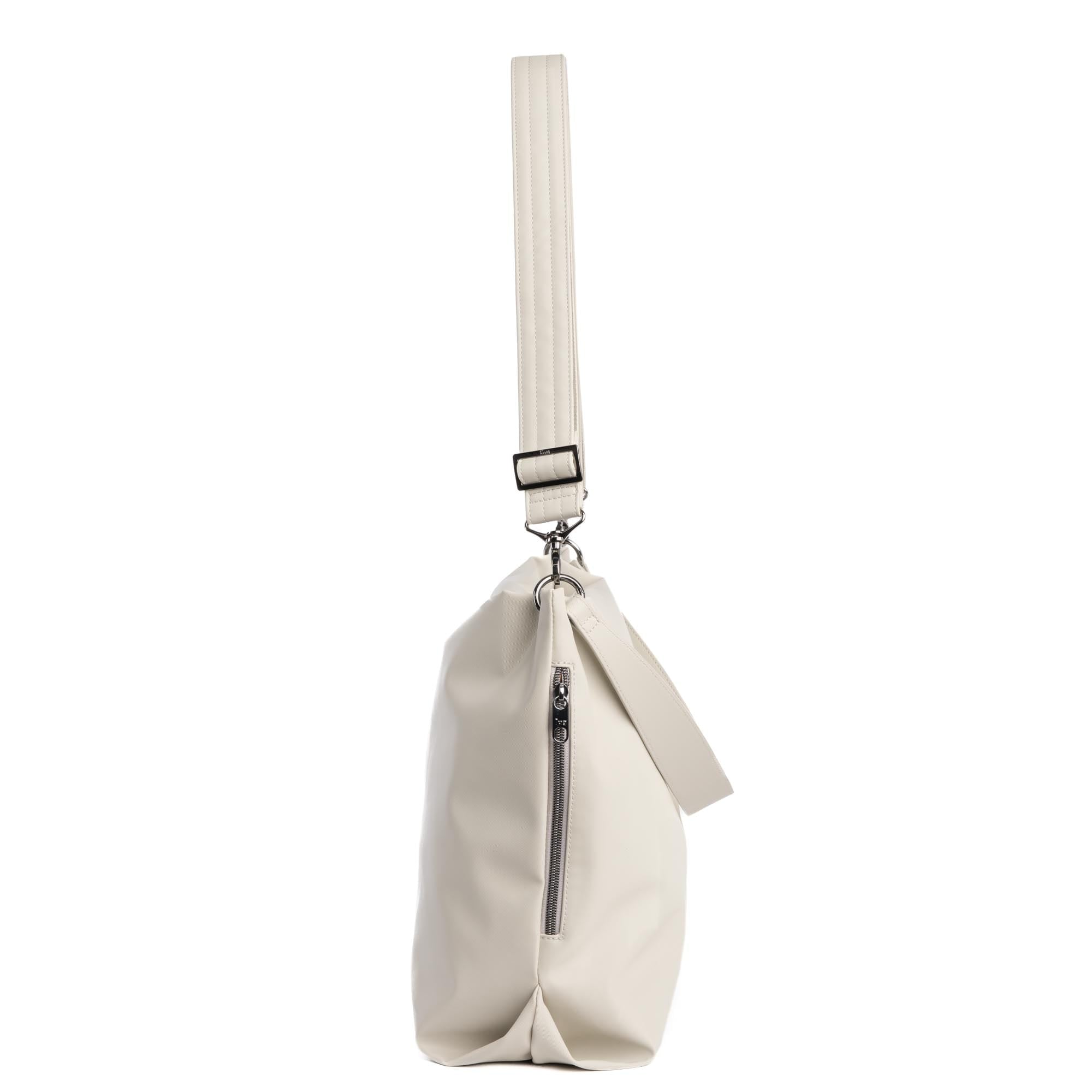 Plunge Satin Luxe VL Carry-All Crossbody Bag - PEBBLE - Plunge_SatinLuxe_Pebble_03_fc06dca1-94e3-420d-8c6c-1036e1c8c0c2