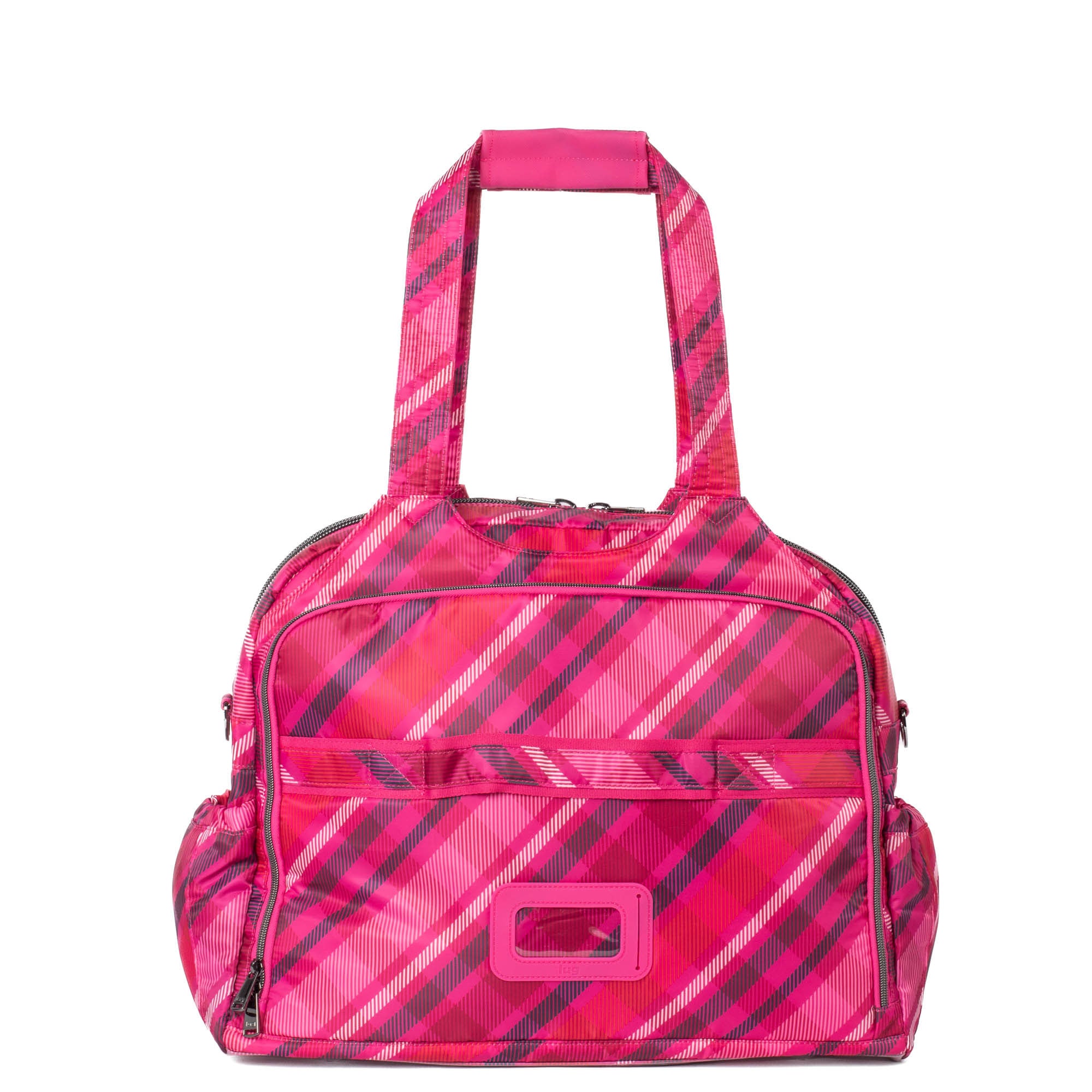 Pontoon 2 Overnight Bag - BERRY PLAID - Pontoon2_BerryPlaid_04