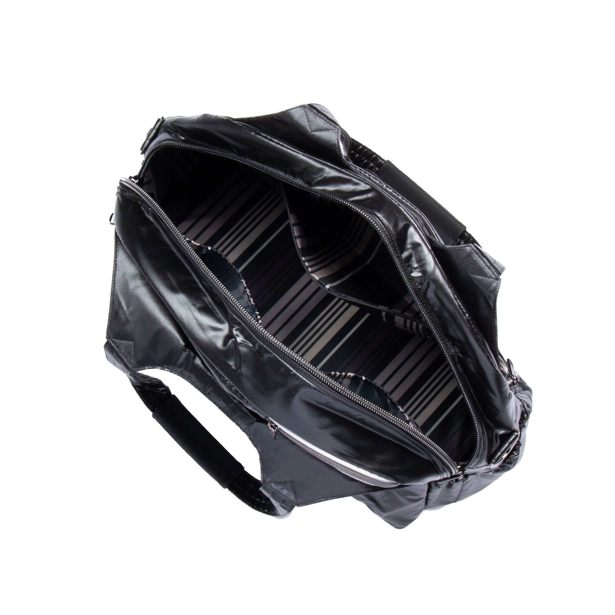 Pontoon 2 Overnight Bag - METALLIC BLACK - Pontoon2_MetallicBlack_05