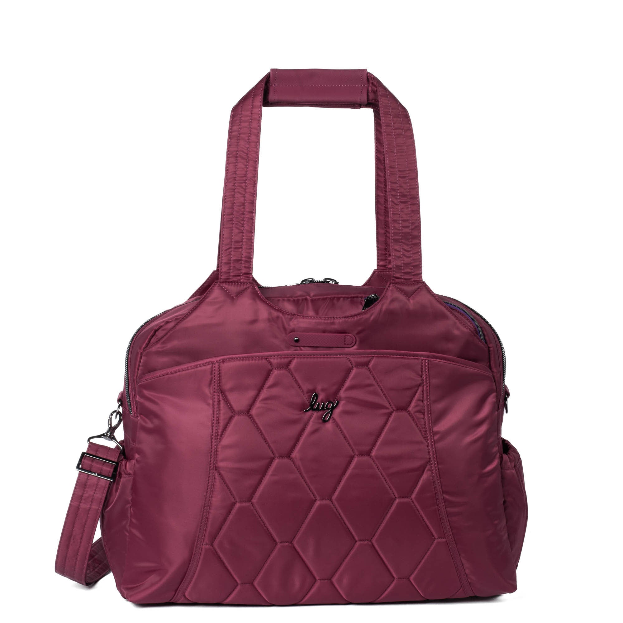 Pontoon 2 Overnight Bag - RASPBERRY - Pontoon2_Raspberry_01