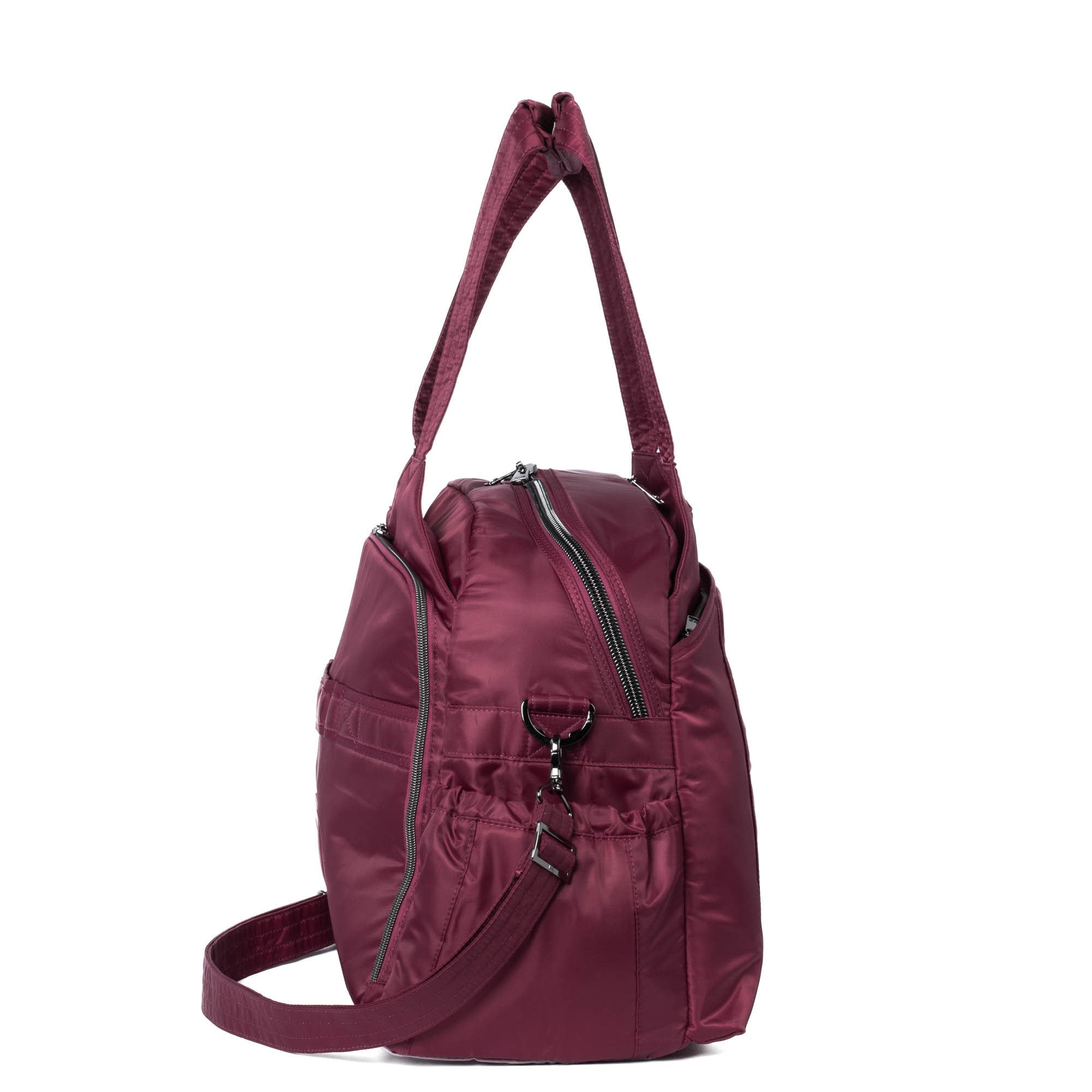 Pontoon 2 Overnight Bag - RASPBERRY - Pontoon2_Raspberry_03