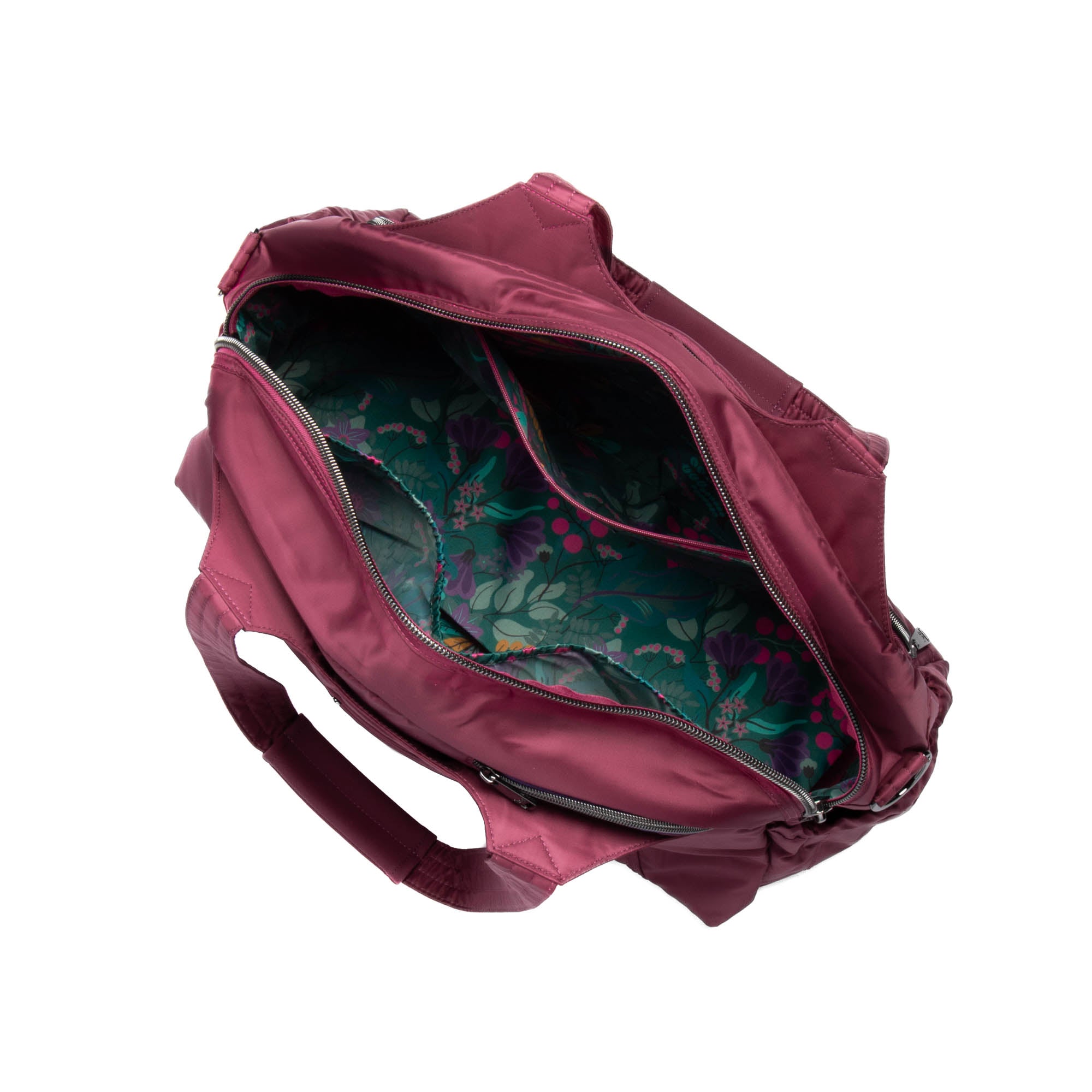 Pontoon 2 Overnight Bag - RASPBERRY - Pontoon2_Raspberry_05