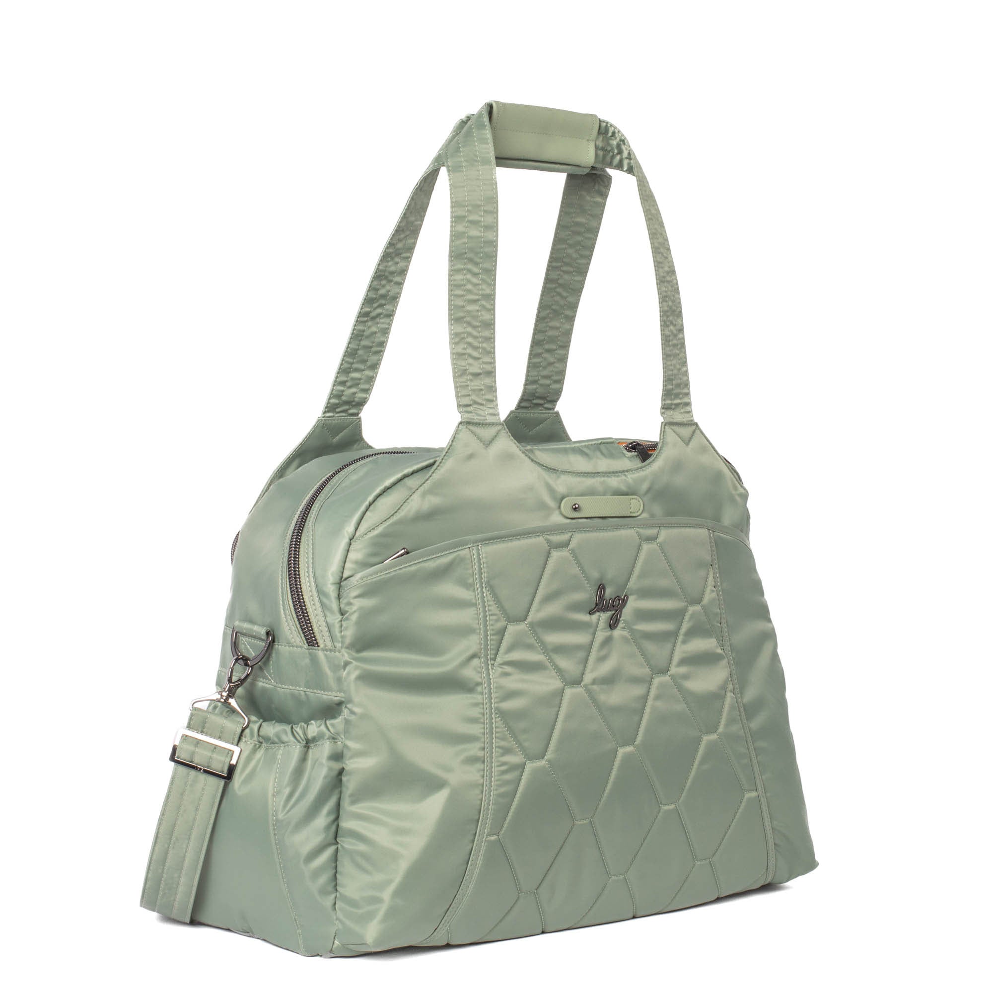 Pontoon 2 Overnight Bag - SAGE GREEN - Pontoon2_Sage_02