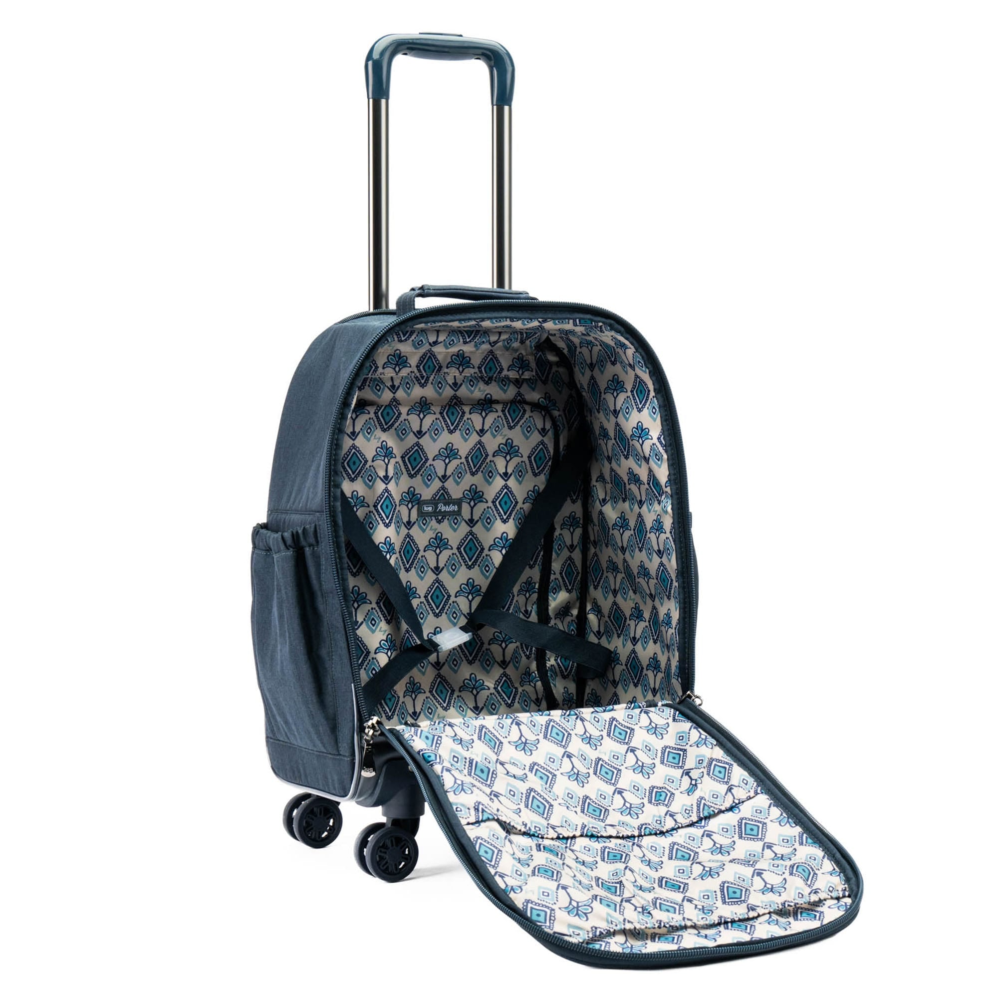 Porter 2 Wheelie Luggage - HEATHER INDIGO - Porter2Wheelie_HeatherIndigo_05