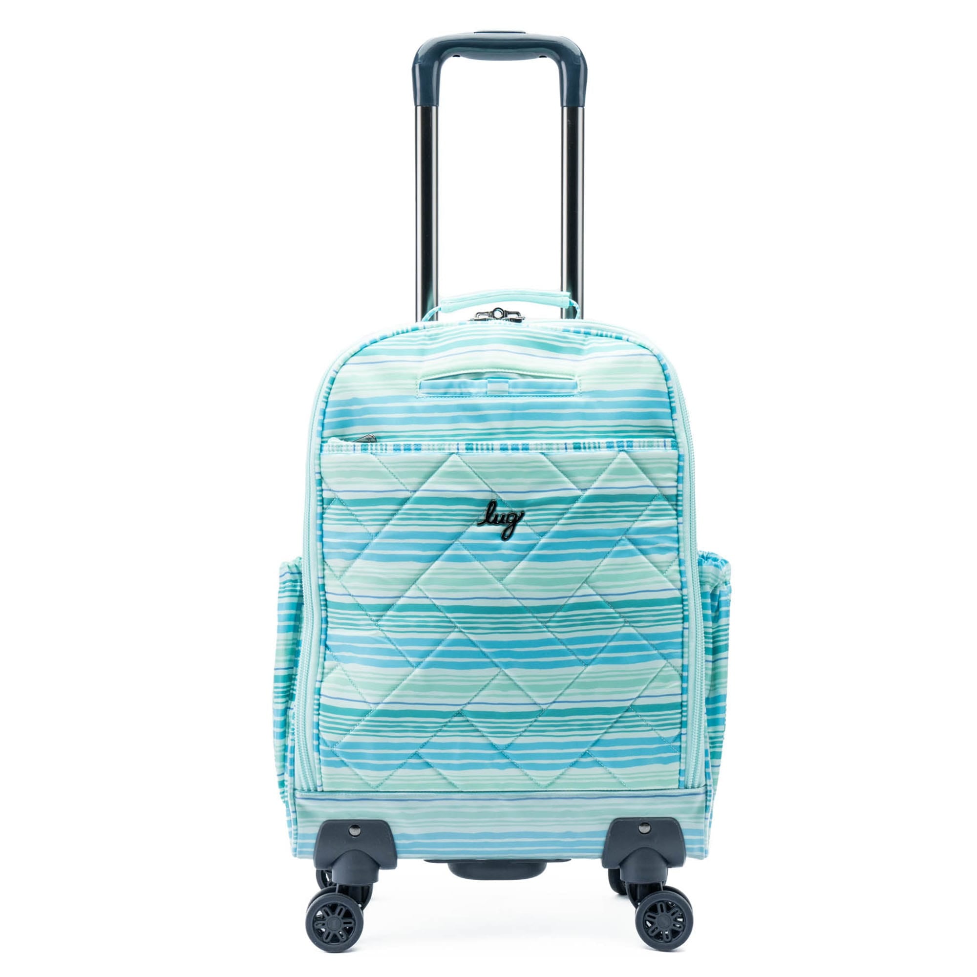 Porter 2 Wheelie Luggage - LOVE WAVES AQUA - Porter2Wheelie_LovesWavesAqua_01
