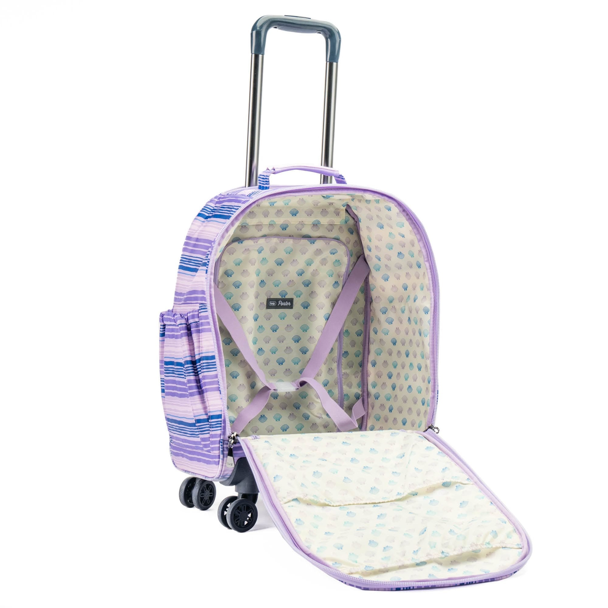 Porter 2 Wheelie Luggage - LOVE WAVES PURPLE - Porter2Wheelie_LovesWavesPurple_05