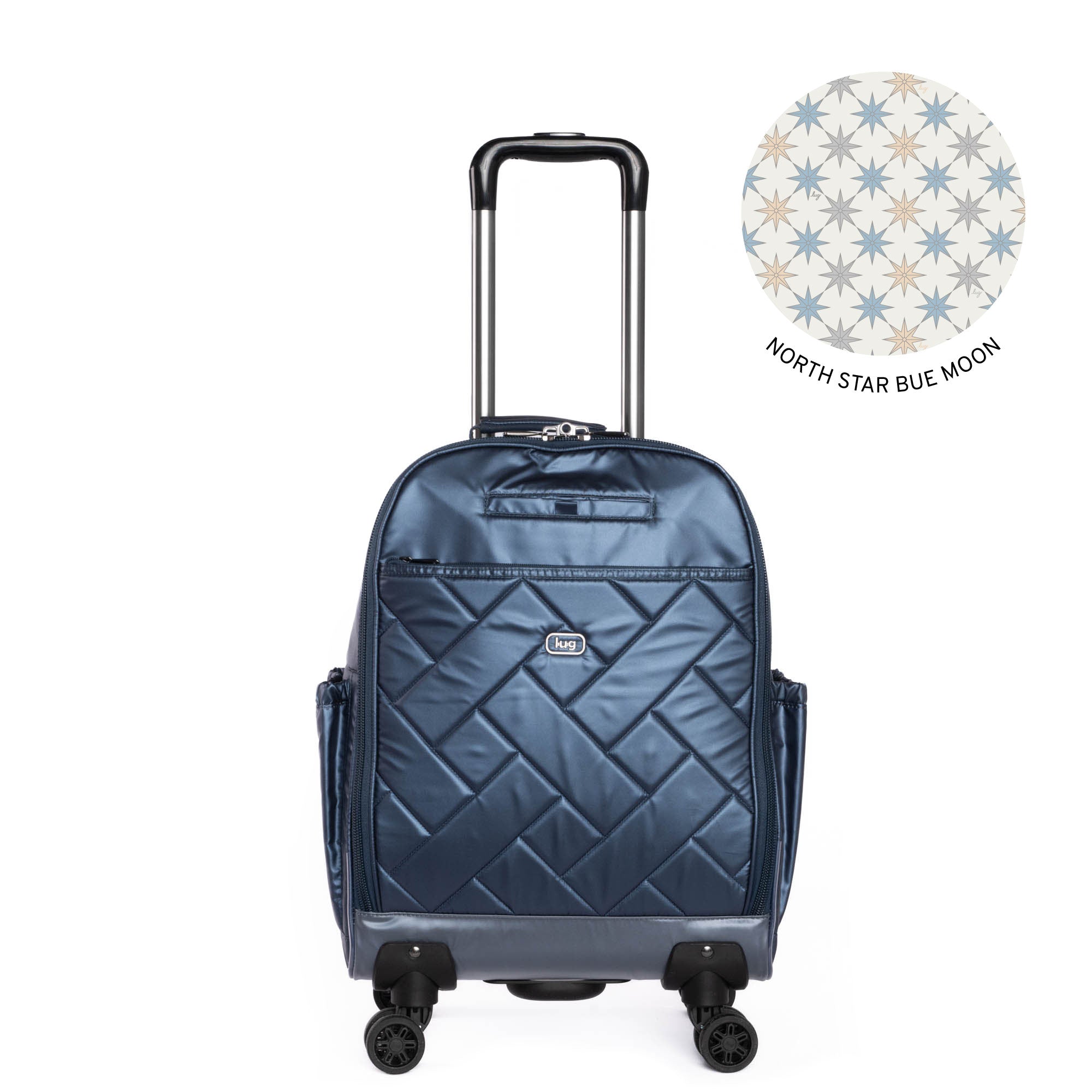 Porter 2 Wheelie Luggage - METALLIC INDIGO - Porter2Wheelie_MetallicIndigo