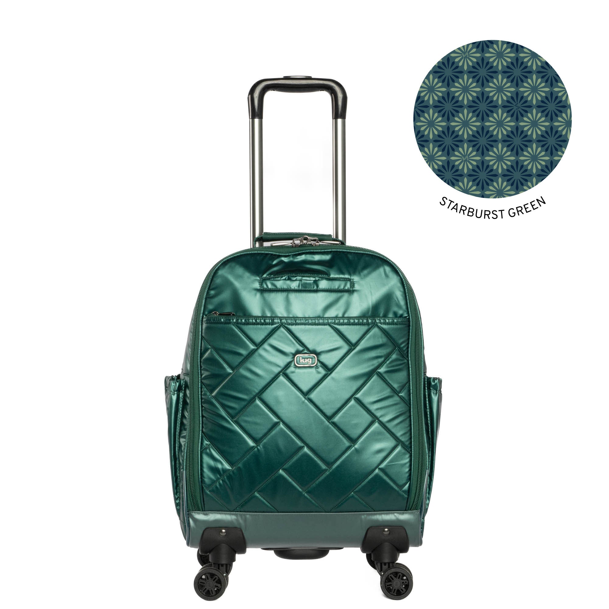 Porter 2 Wheelie Luggage - METALLIC WICKEDLY GREEN - Porter2Wheelie_MetallicWickedlyGreen