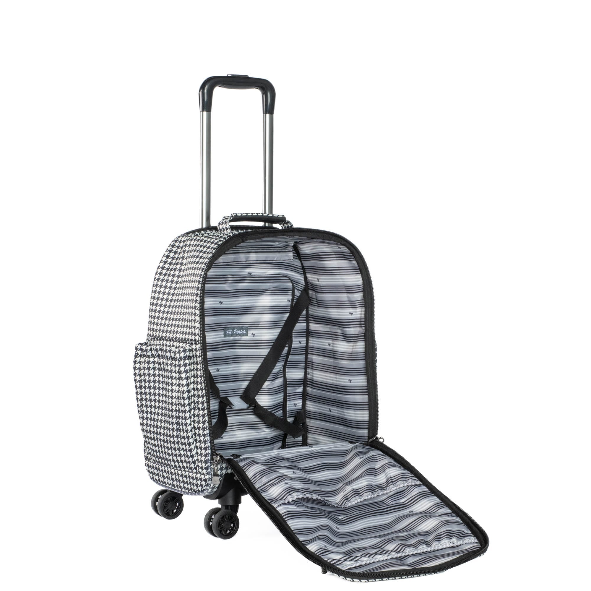 Porter 2 Wheelie Luggage - MICRO HOUNDSTOOTH 2 - Porter2Wheelie_MicroHoundstooth_05