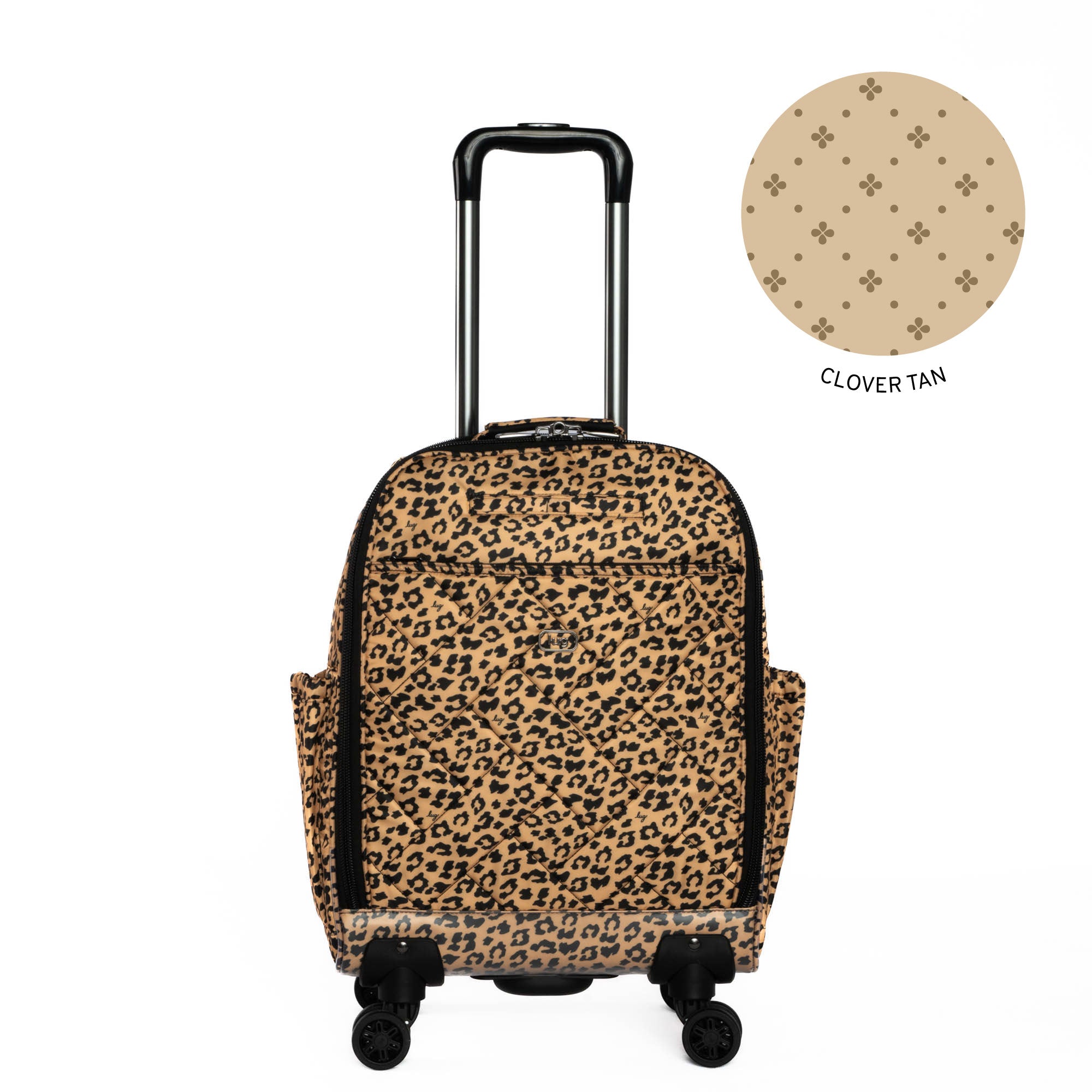 Porter 2 Wheelie Luggage - SPOTTED LEOPARD - Porter2Wheelie_SpottedLeopard