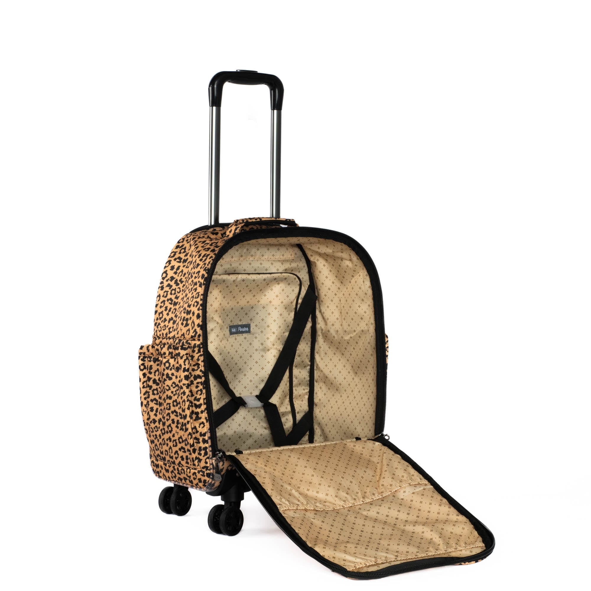 Porter 2 Wheelie Luggage - SPOTTED LEOPARD - Porter2Wheelie_SpottedLeopard_05