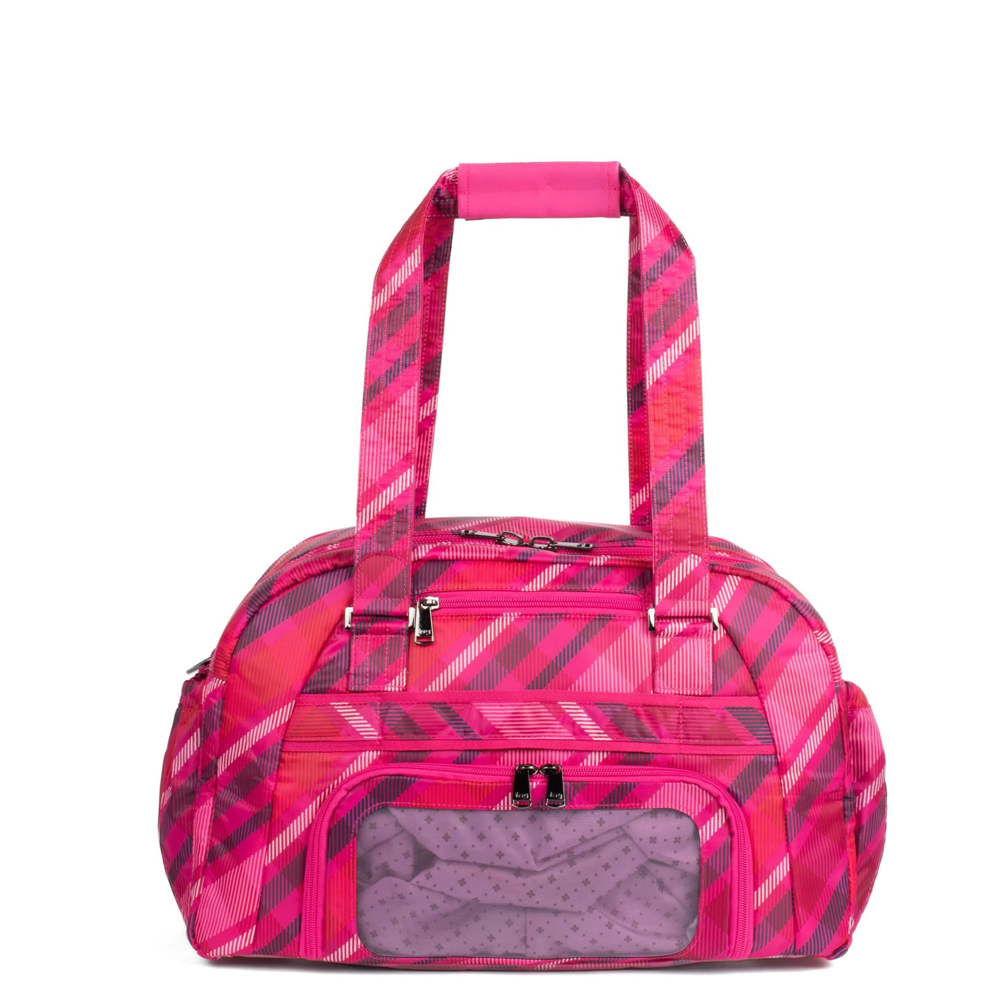 Propeller 2 Overnight Bag - BERRY PLAID - Propeller2_BerryPlaid_04