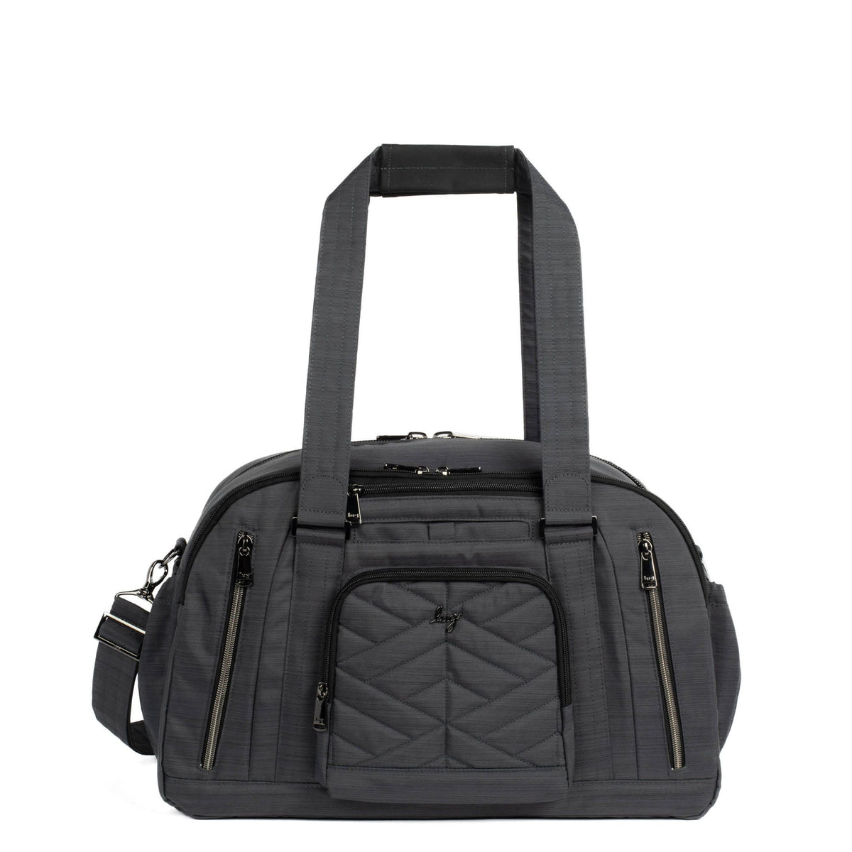 Propeller 2 Overnight Bag - BRUSHED GREY - Propeller2_BrushedGrey_01