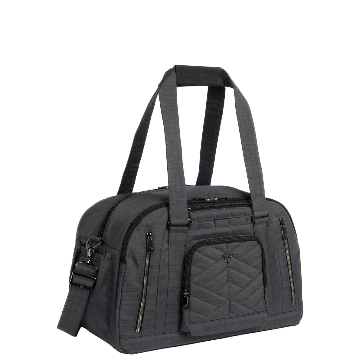 Propeller 2 Overnight Bag - BRUSHED GREY - Propeller2_BrushedGrey_02