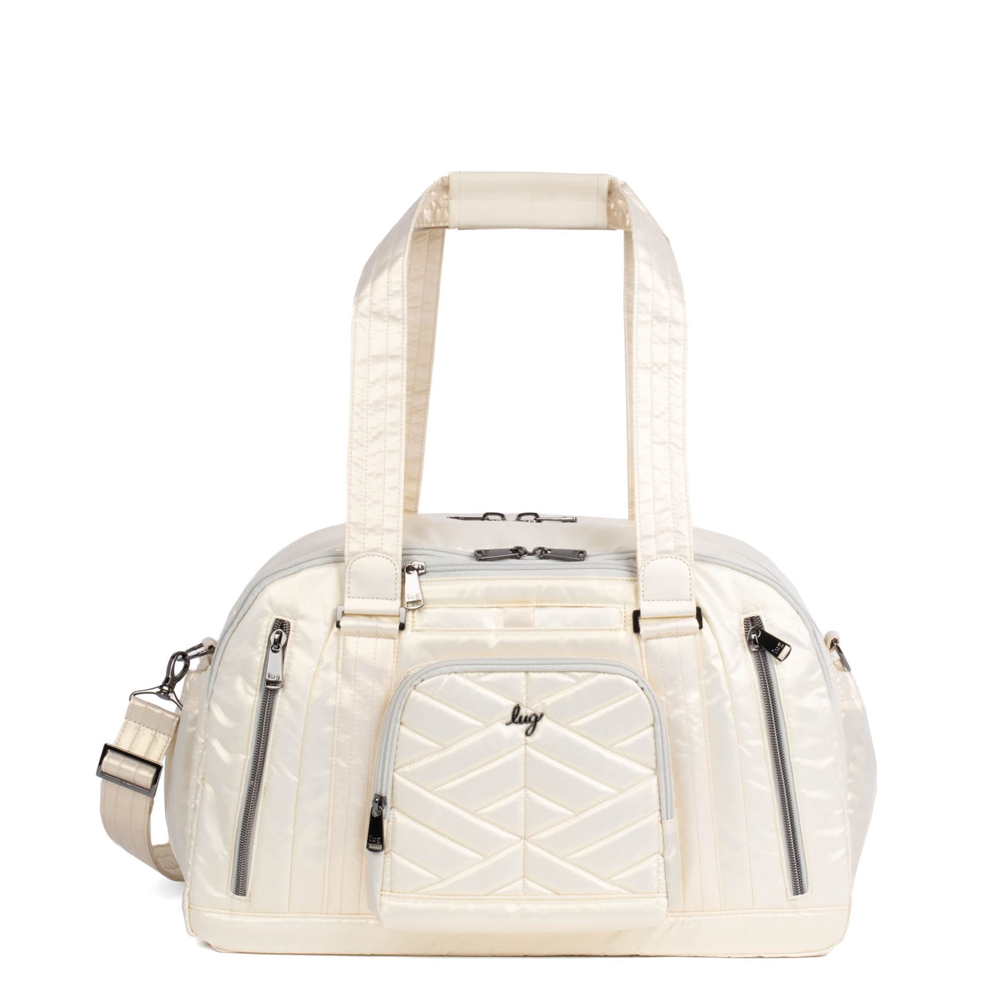 Propeller 2 Overnight Bag - METALLIC CHAMPAGNE - Propeller2_MetallicChampagne_01_a0bd5b6f-66bd-45bf-b0ca-545dfee81ccb