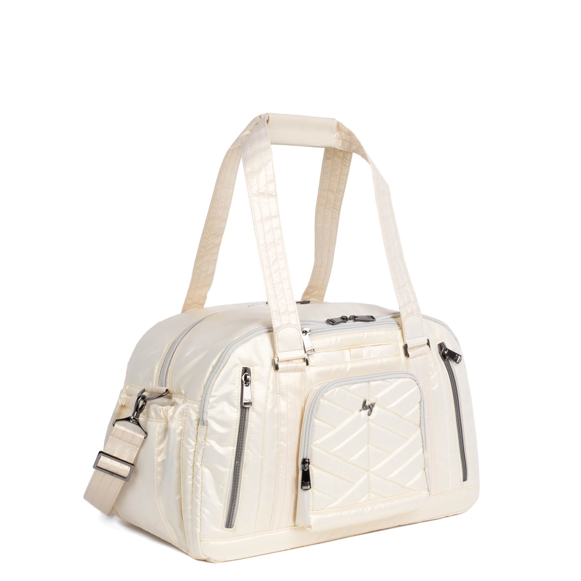 Propeller 2 Overnight Bag - METALLIC CHAMPAGNE - Propeller2_MetallicChampagne_02