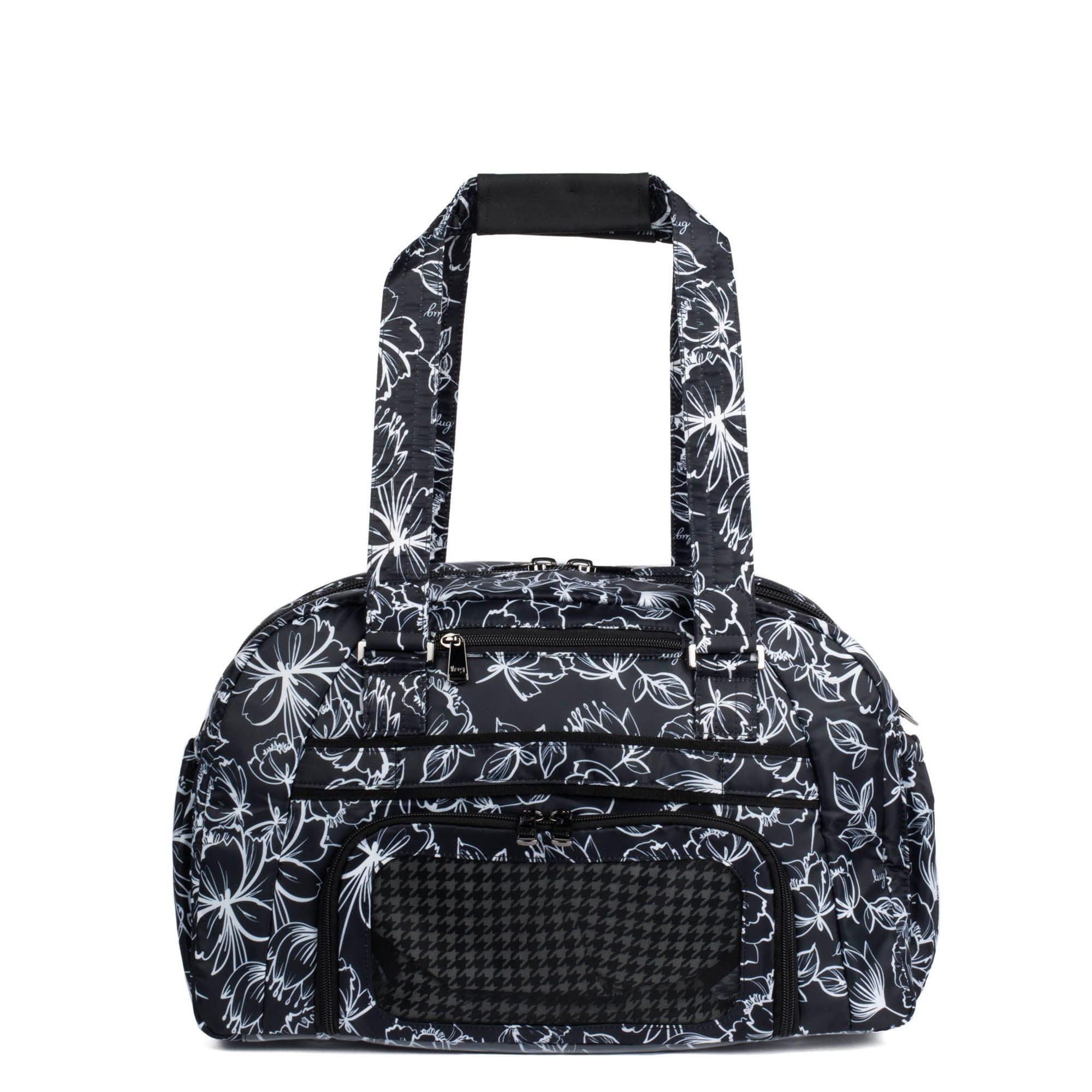 Propeller 2 Overnight Bag - OUTLINE FLORAL BLACK - Propeller2_OutlineFloralBlack_04