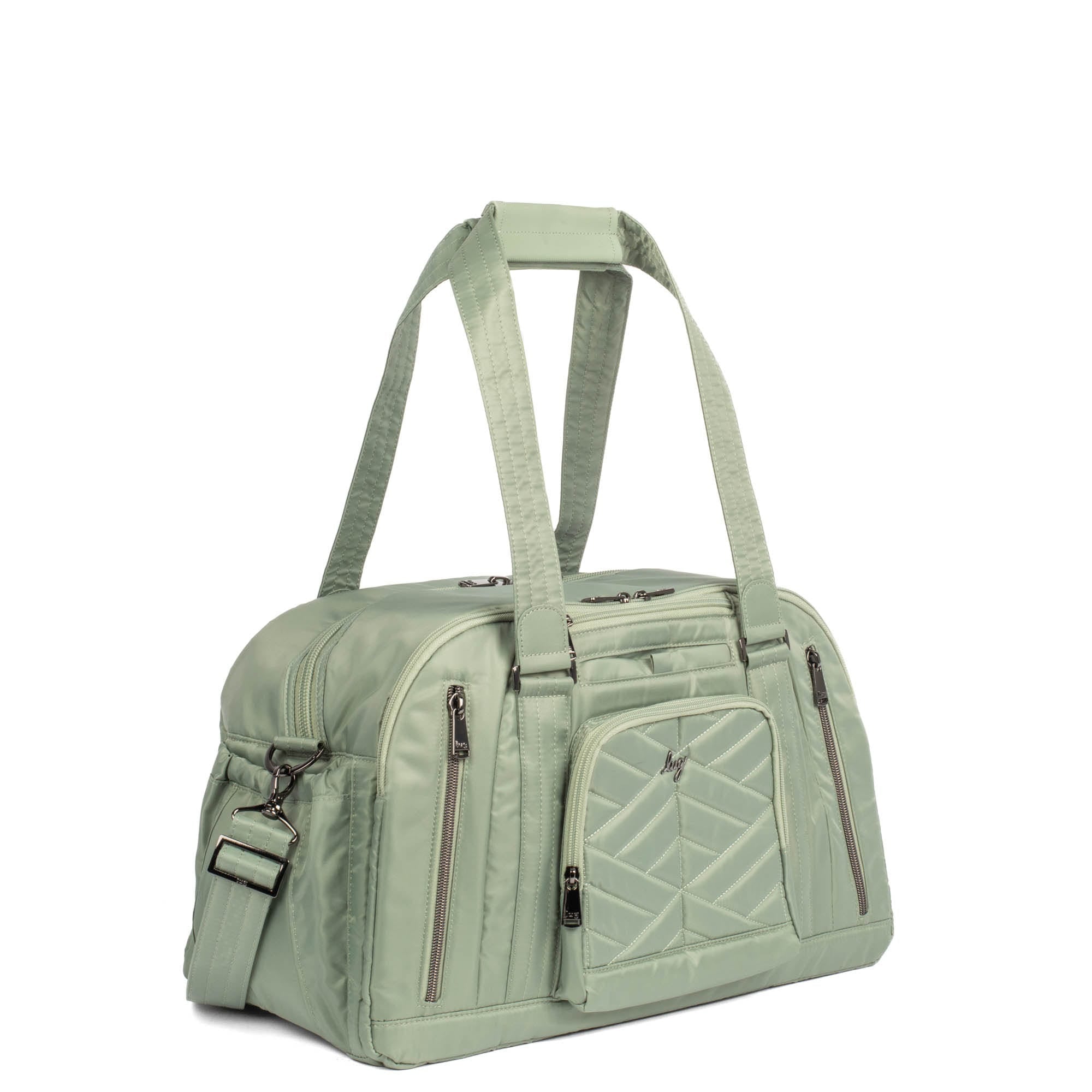 Propeller 2 Overnight Bag - SAGE GREEN - Propeller2_SageGreen_02