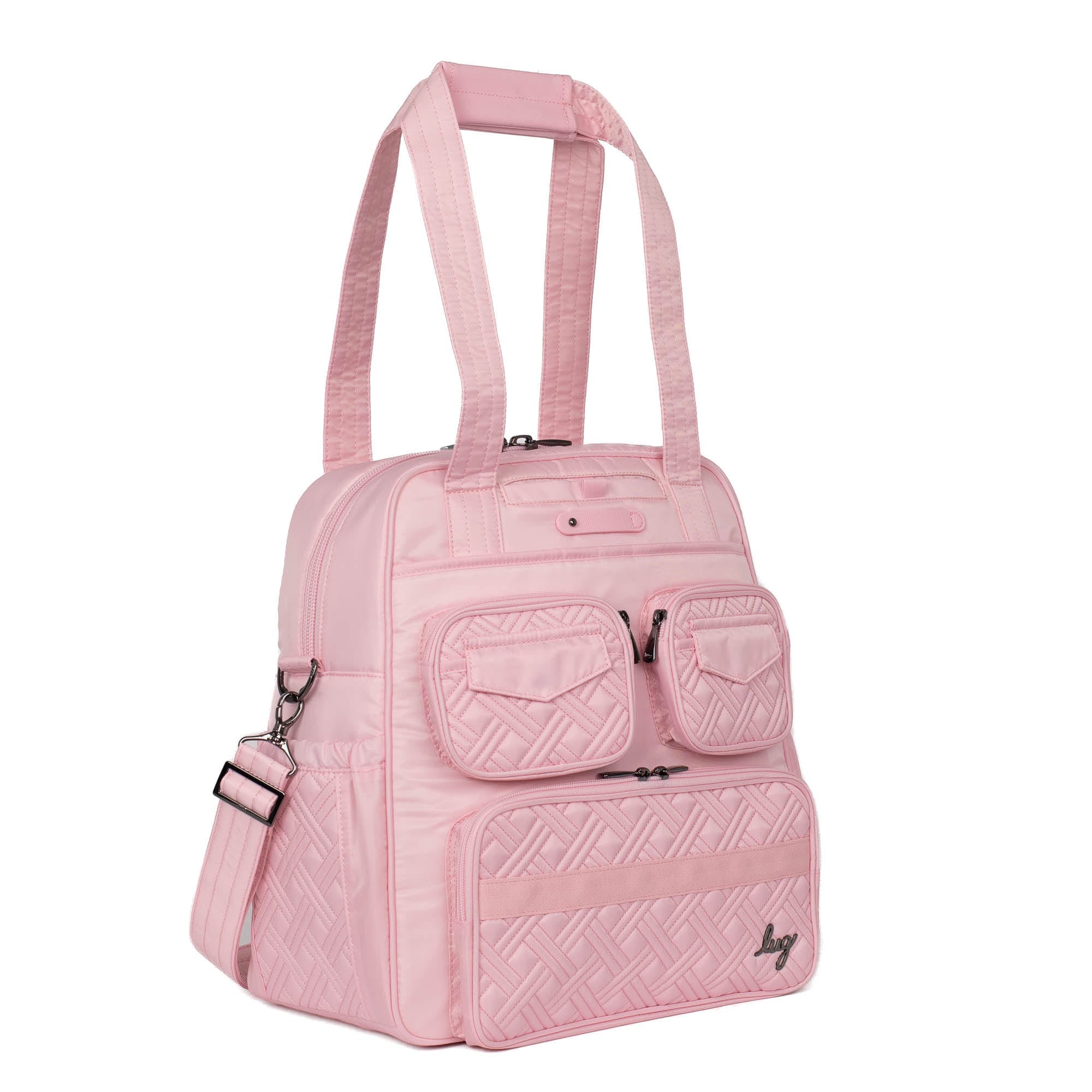 Puddle Jumper LE Convertible Tote Bag - BUBBLE PINK - PuddleJumperLE_BubblePink_02