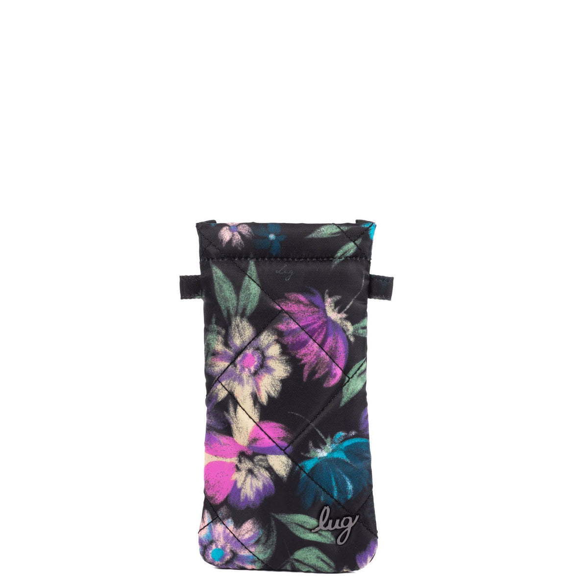 Raft Eyeglass Pouch - BLOOM BLACK - RaftEyeglassPouch_BloomBlack_01