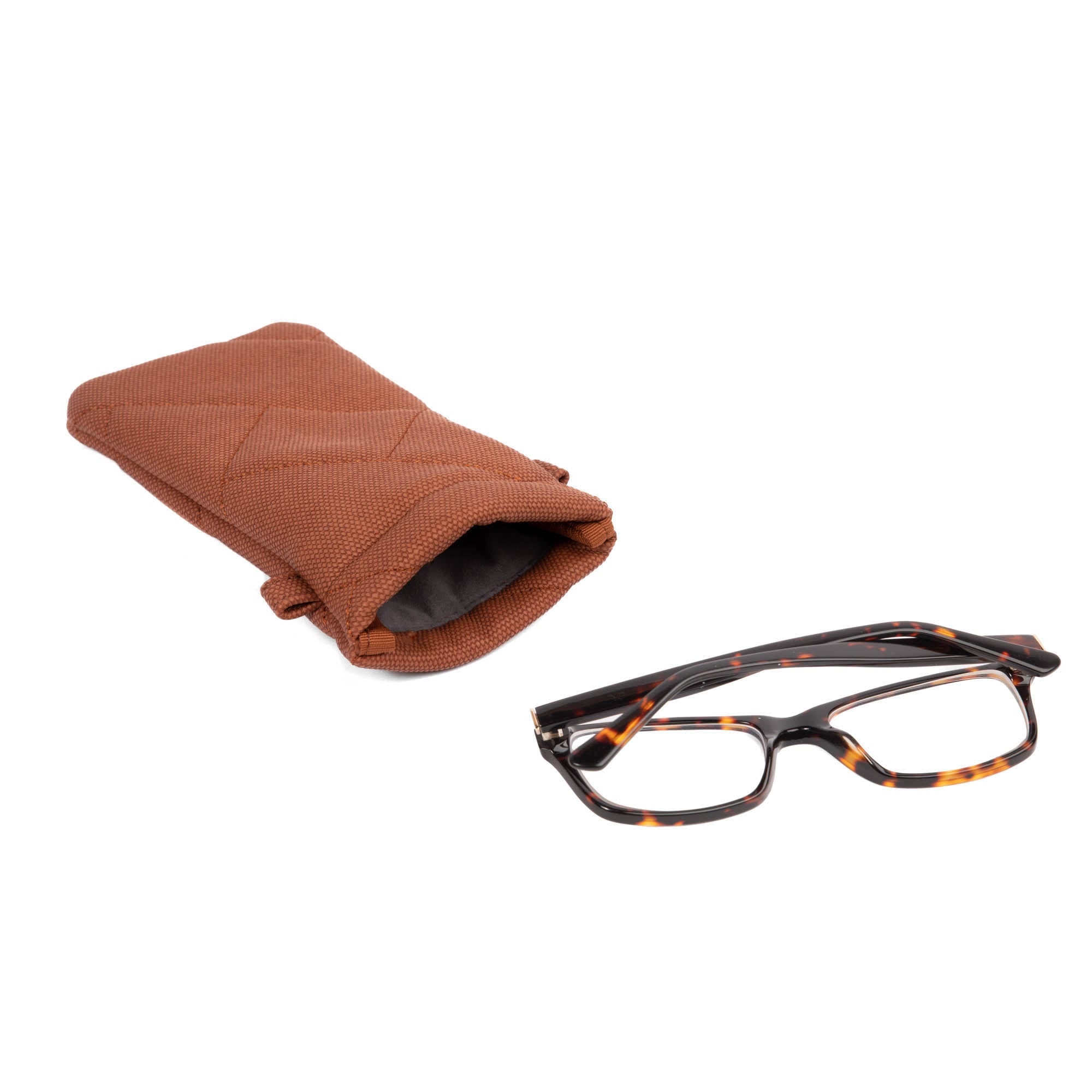 Raft Eyeglass Matte Luxe VL Pouch - COPPER - RaftEyeglassPouch_ML_Copper_05