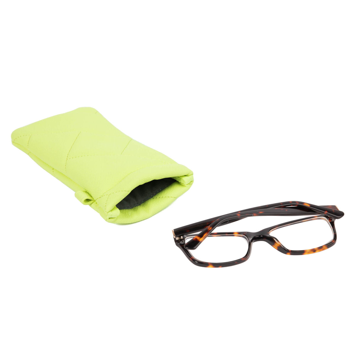 Raft Eyeglass Matte Luxe VL Pouch - MARGARITA ICEPOP - RaftEyeglassPouch_ML_MargaritaIcePop_05