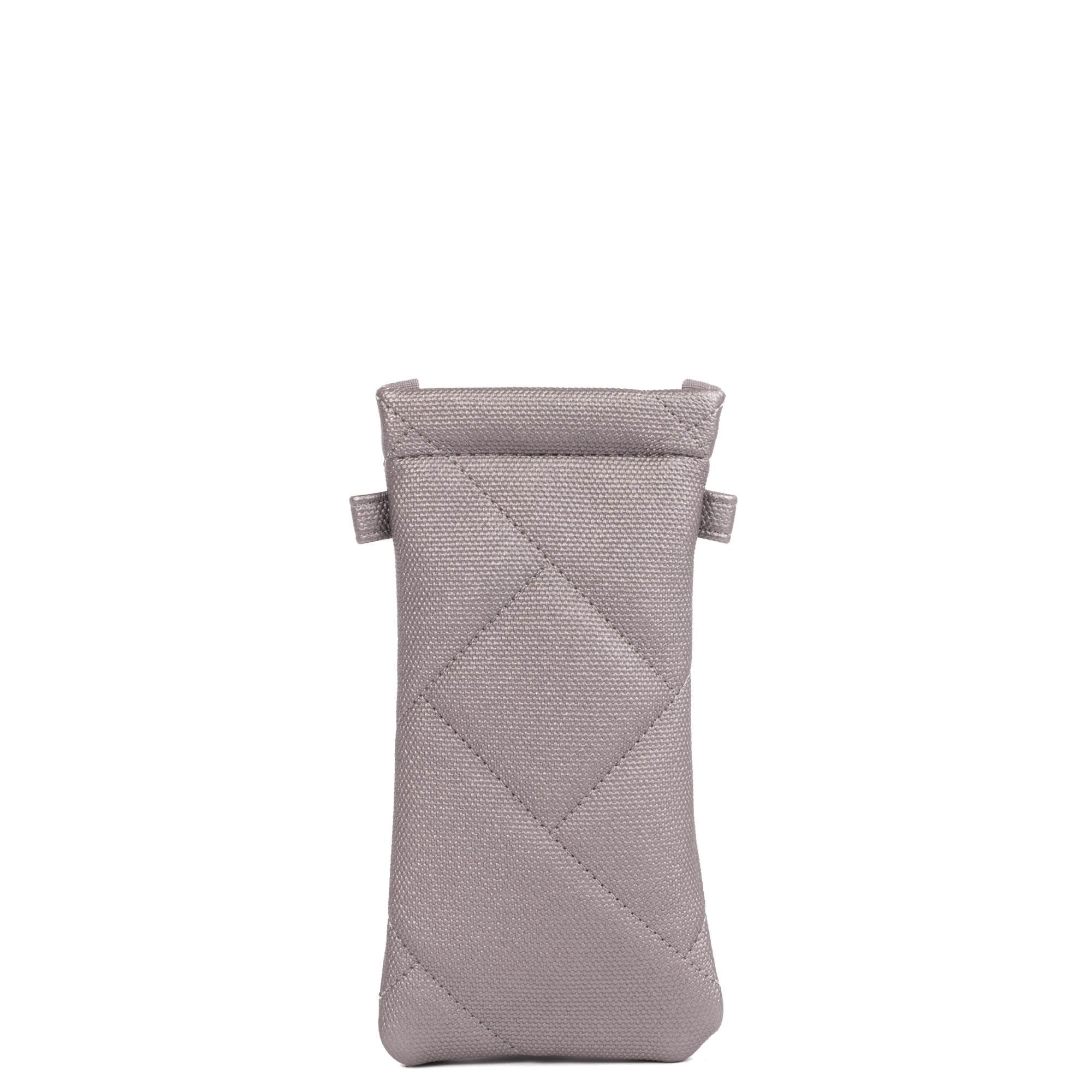 Raft Eyeglass Matte Luxe VL Pouch - METALLIC PEARL - RaftEyeglassPouch_ML_MetallicPearl_04