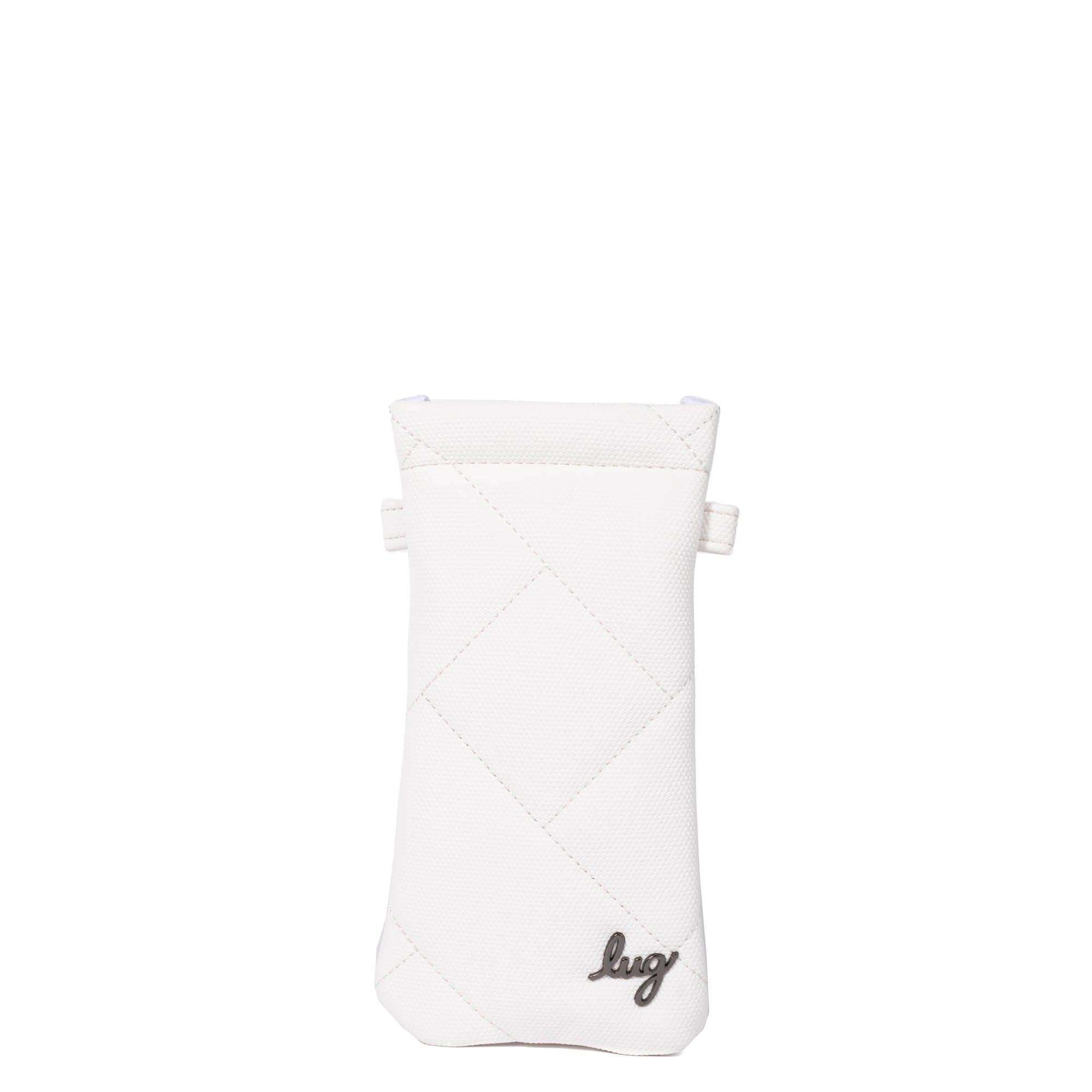 Raft Eyeglass Matte Luxe VL Pouch - WHITE - RaftEyeglassPouch_ML_White_01