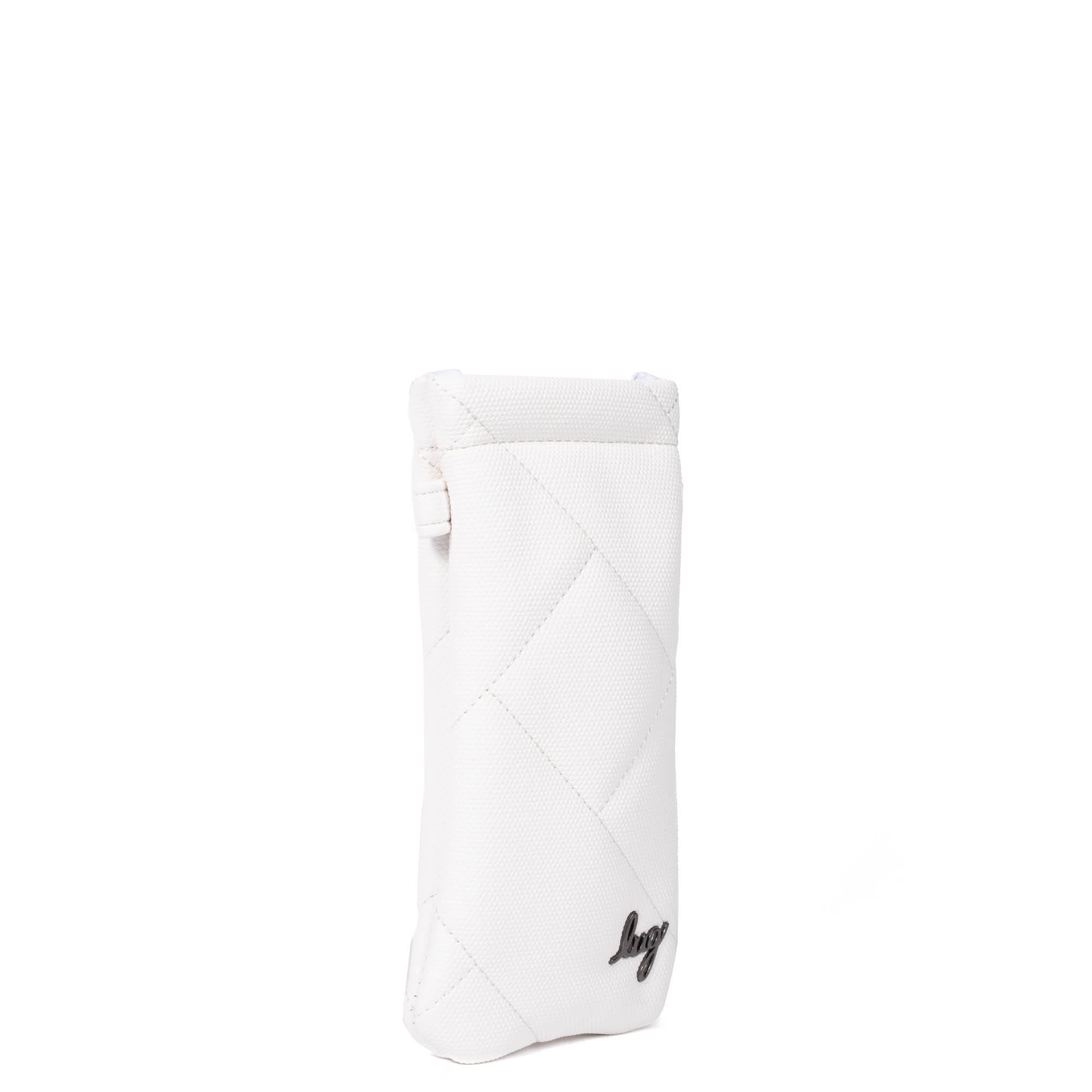 Raft Eyeglass Matte Luxe VL Pouch - WHITE - RaftEyeglassPouch_ML_White_02