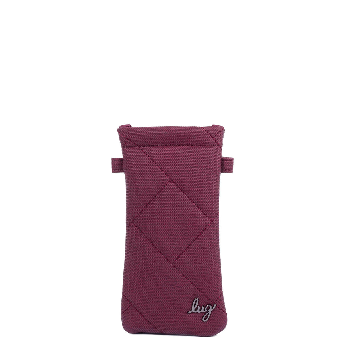 Raft Eyeglass Matte Luxe VL Pouch - WINE - RaftEyeglassPouch_ML_Wine_01