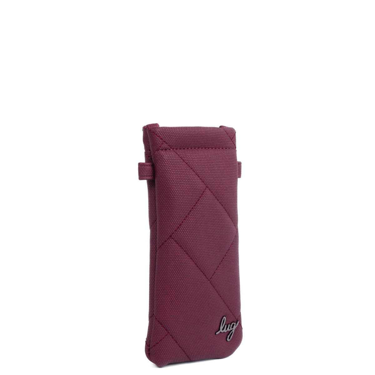 Raft Eyeglass Matte Luxe VL Pouch - WINE - RaftEyeglassPouch_ML_Wine_02
