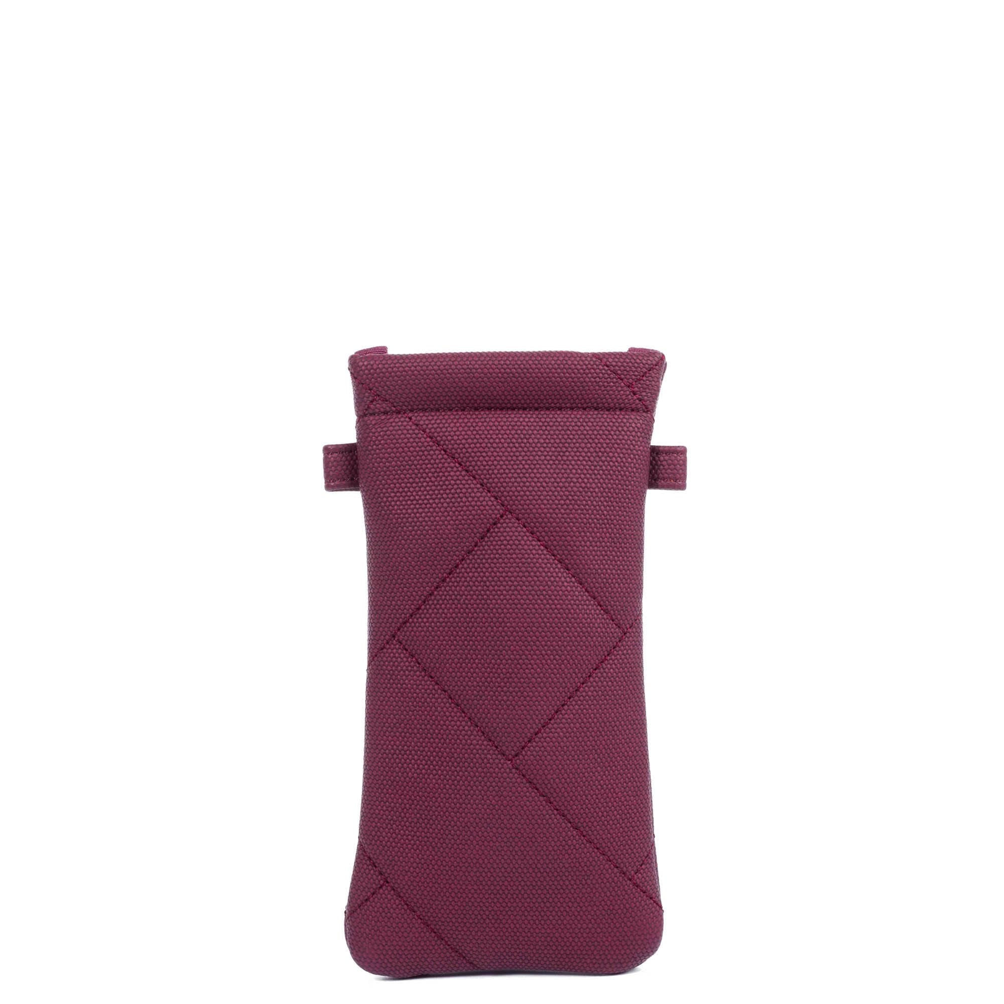 Raft Eyeglass Matte Luxe VL Pouch - WINE - RaftEyeglassPouch_ML_Wine_04