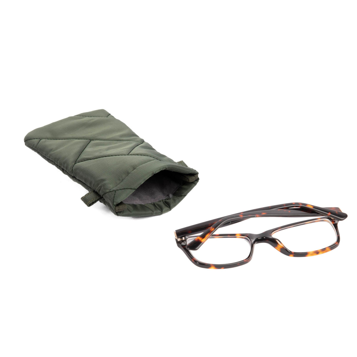 Raft Eyeglass Pouch - OLIVE GREEN - RaftEyeglassPouch_Olive_05