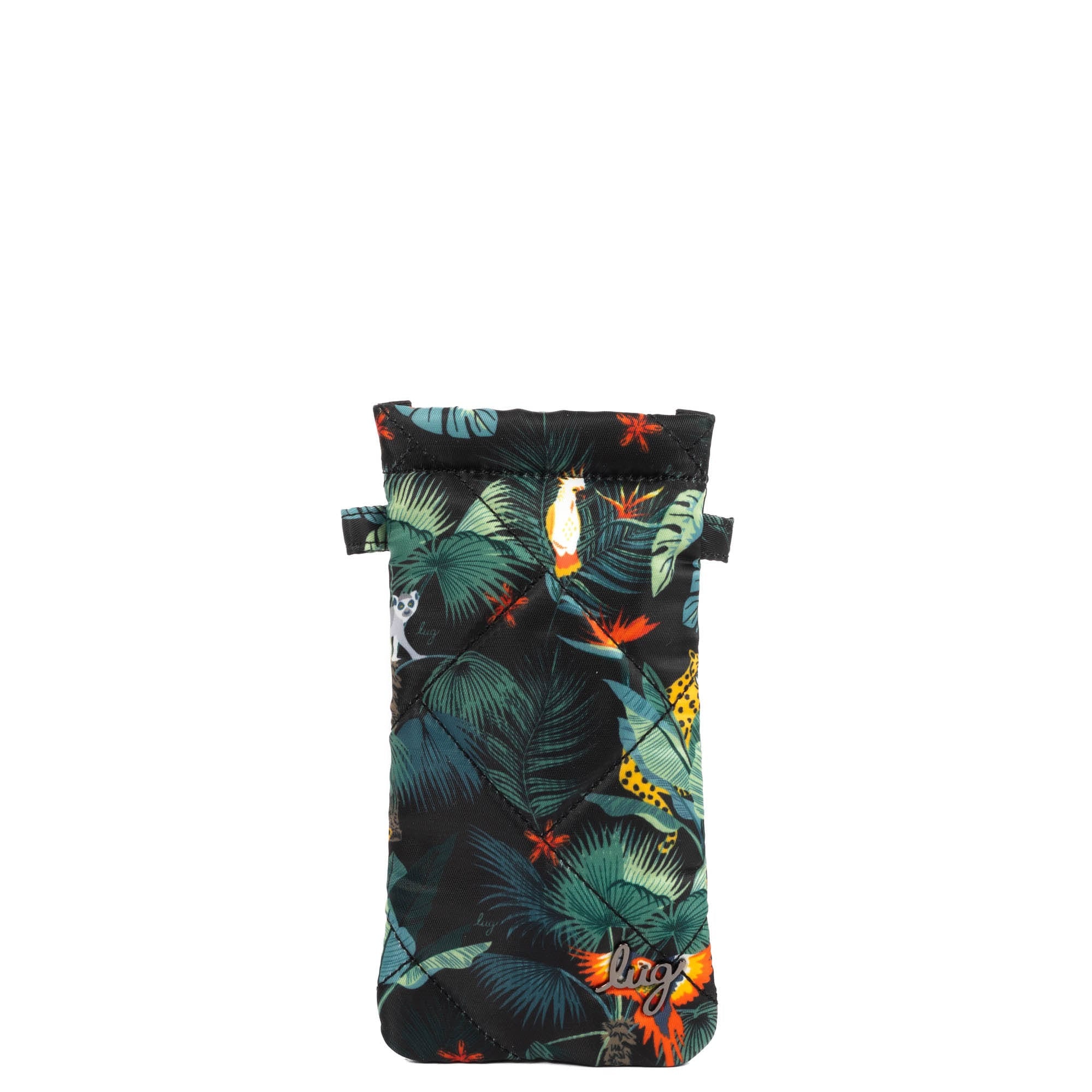Raft Eyeglass Pouch - - RaftEyeglassPouch_WildlifeBlack_01