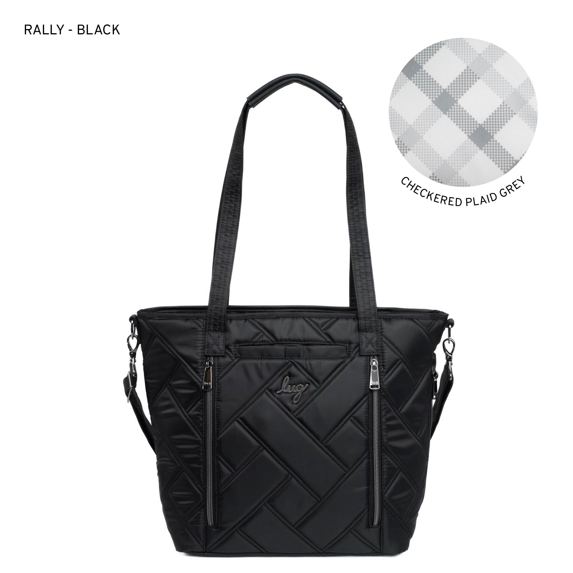 Rally Tote Bag - BLACK 2 - Rally_Black_LL