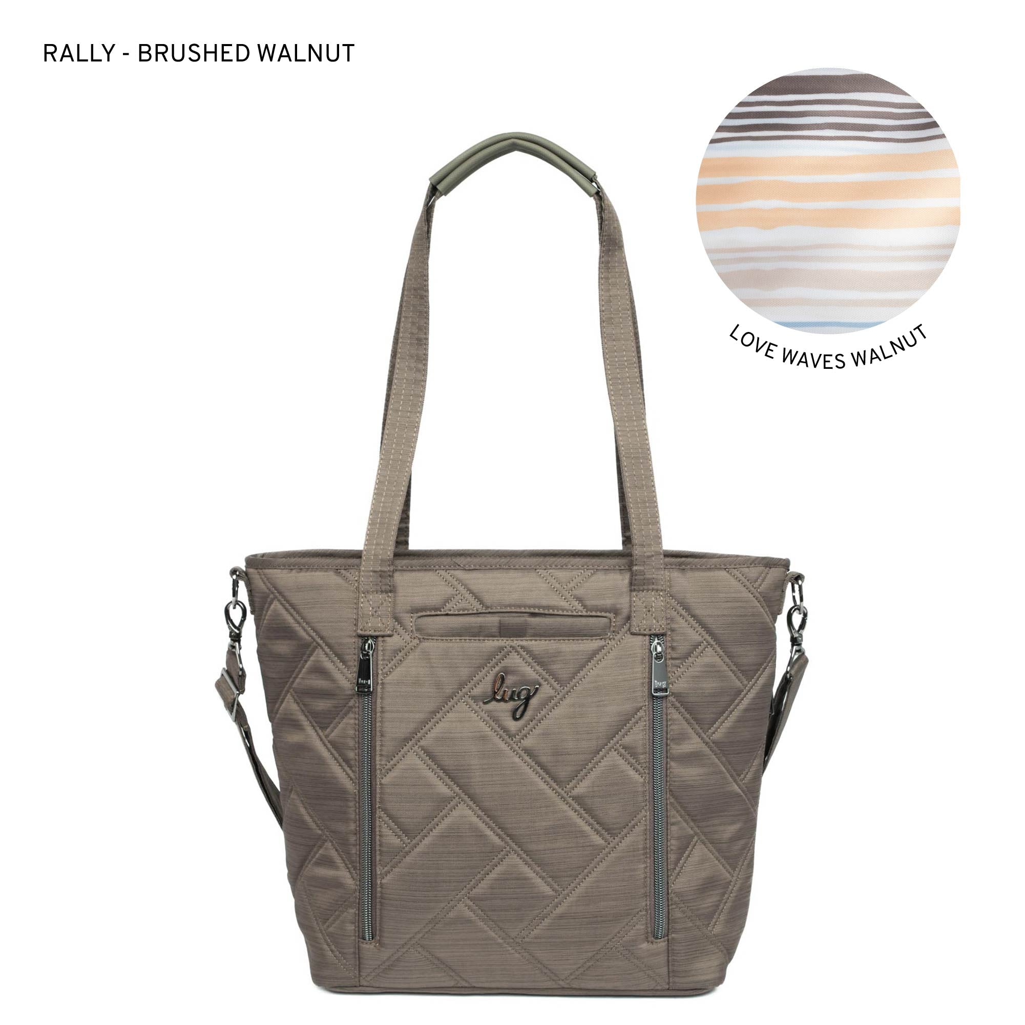 Rally Tote Bag - BRUSHED WALNUT - Rally_BrushedWalnut_LL
