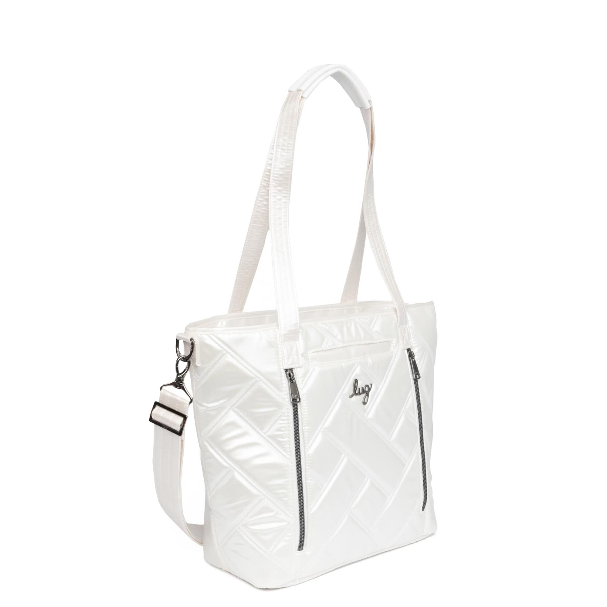 ★TOUT Y EST★ Glossy Shirring Hobo Bag Gray NATA06GYF media_7a1dd789-5871-455a-aaab-