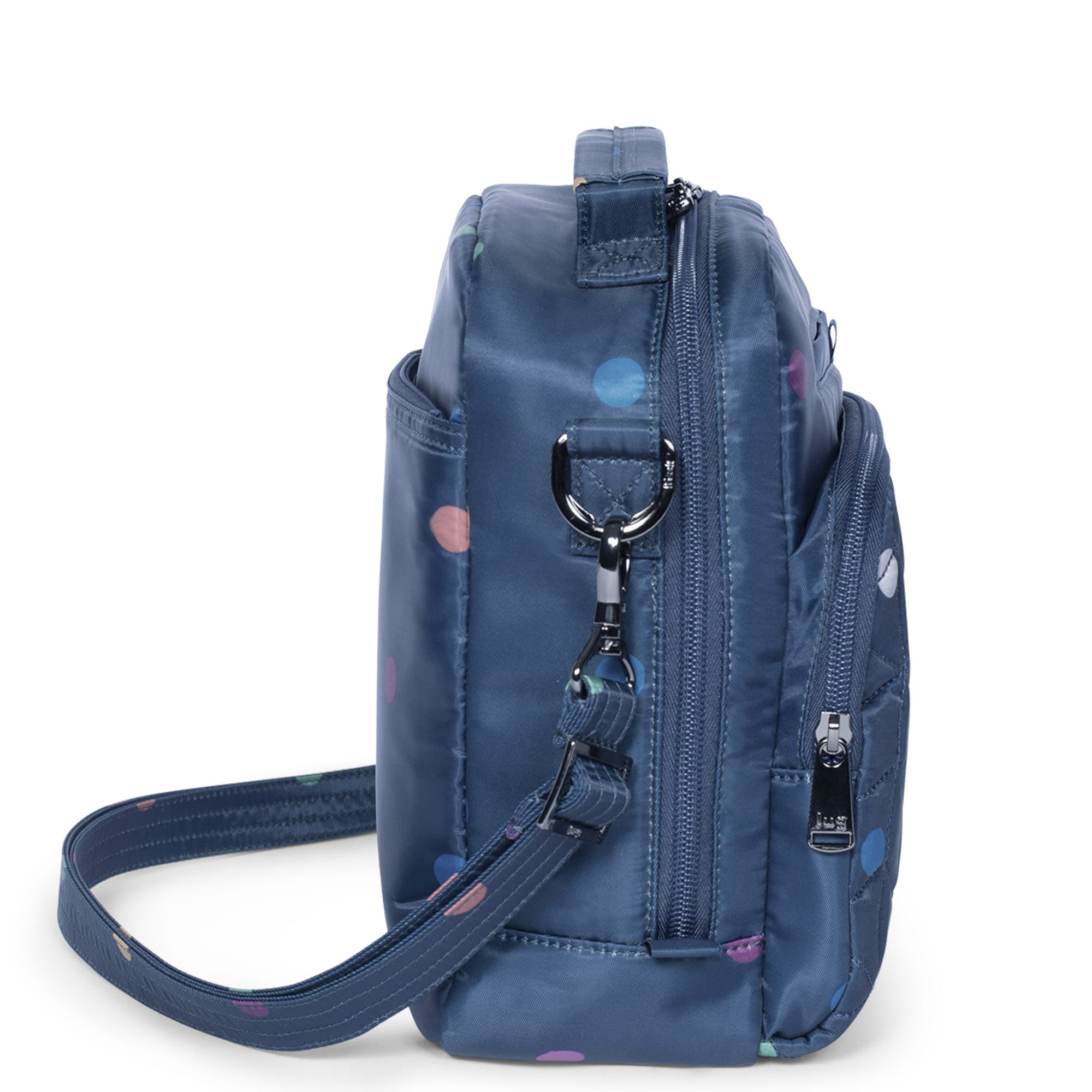 Ranger 2 Crossbody Bag - MULTI DOTS NAVY - Ranger2_BlueDot_03