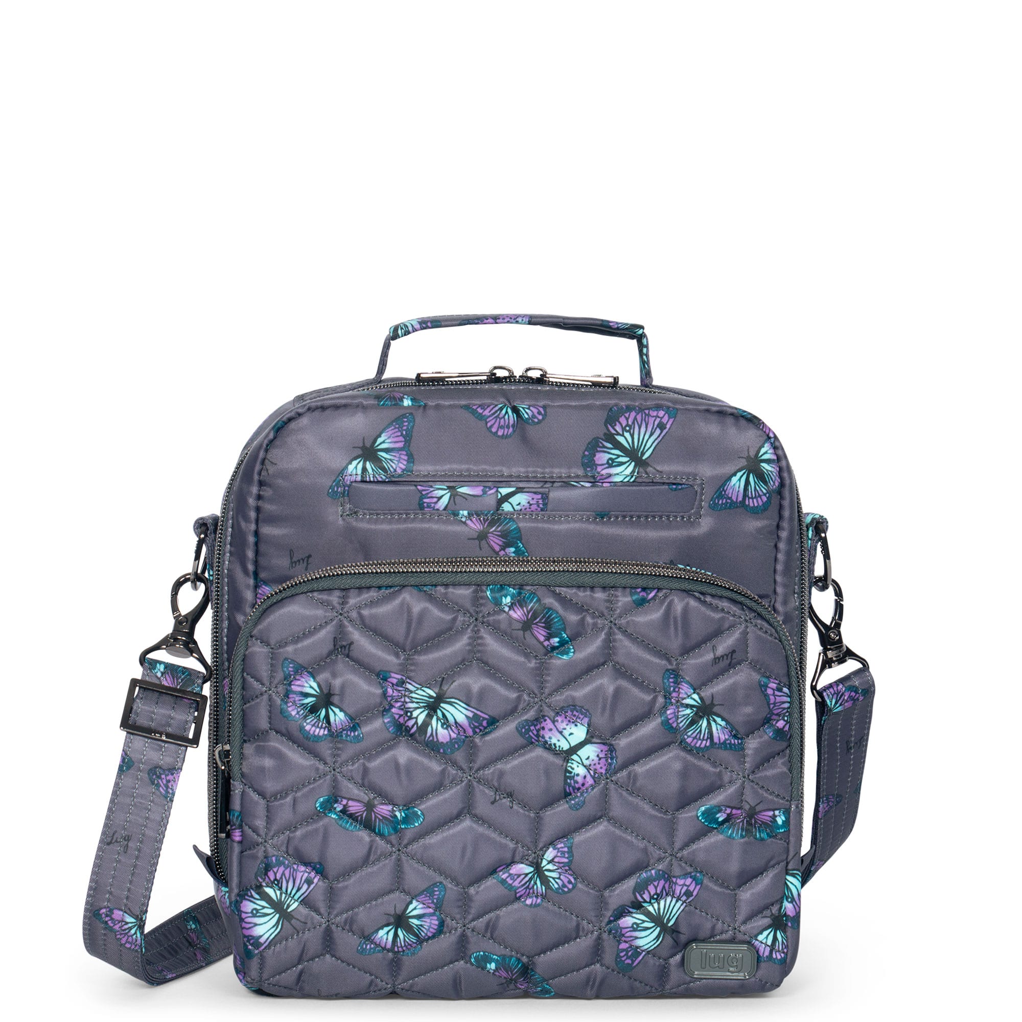 Ranger 2 Crossbody Bag - BUTTERFLY GREY 2 - Ranger2_ButterflyGrey_01