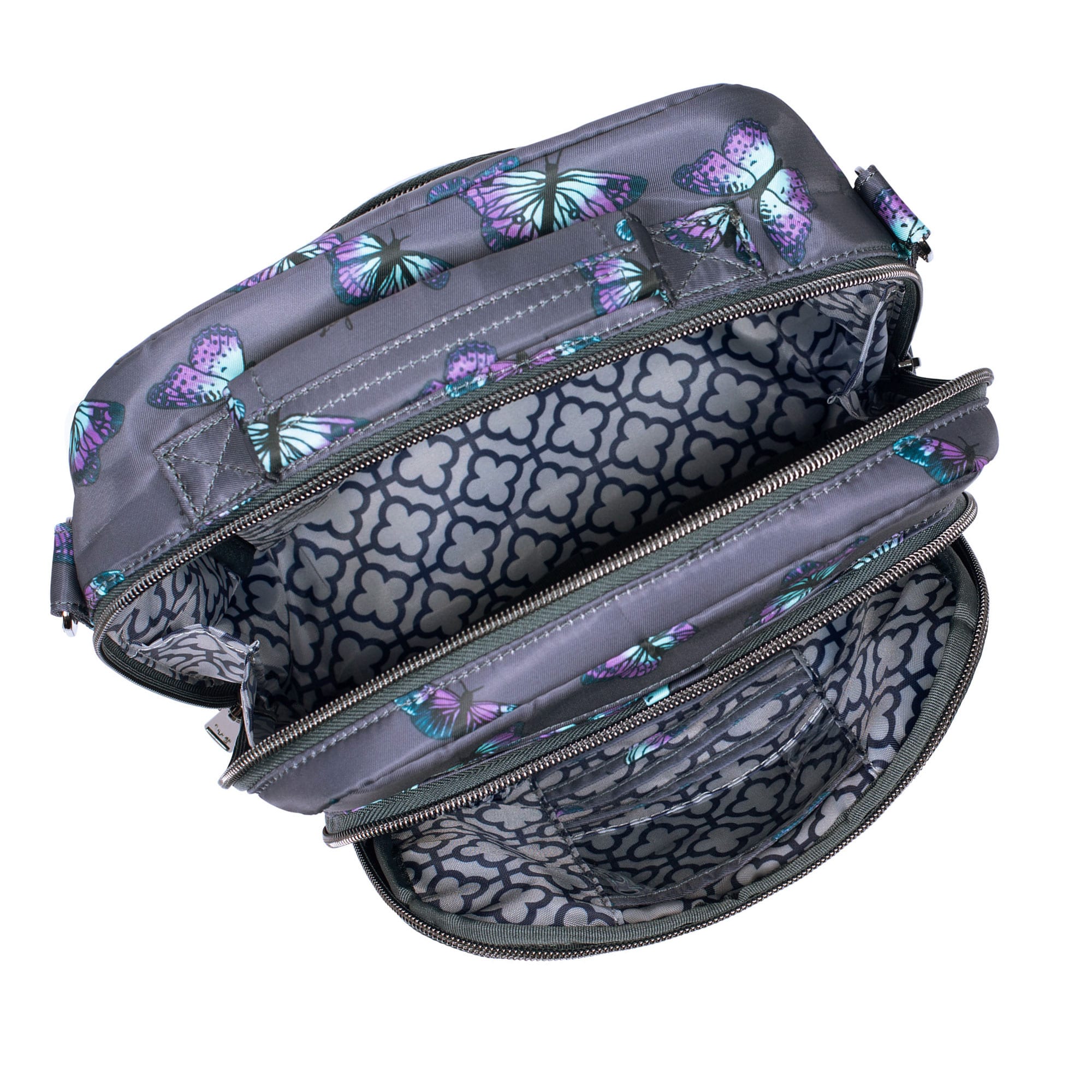 Ranger 2 Crossbody Bag - BUTTERFLY GREY 2 - Ranger2_ButterflyGrey_05