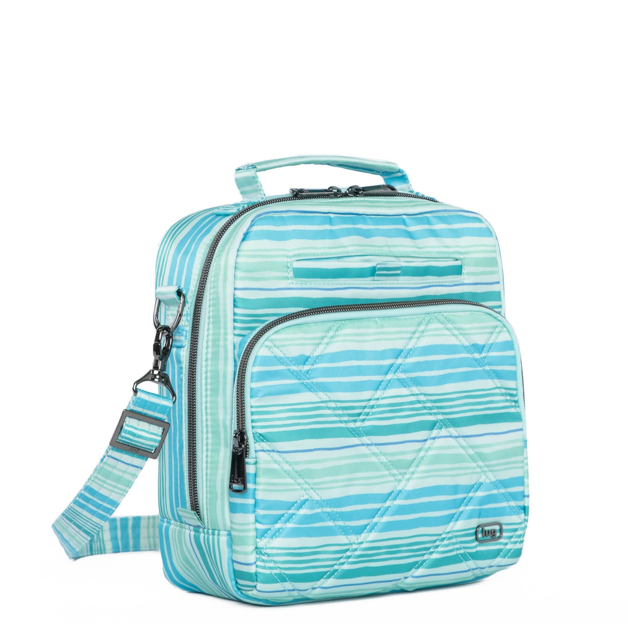 Ranger 2 Crossbody Bag - LOVE WAVES AQUA - Ranger2_LovewavesAqua_02