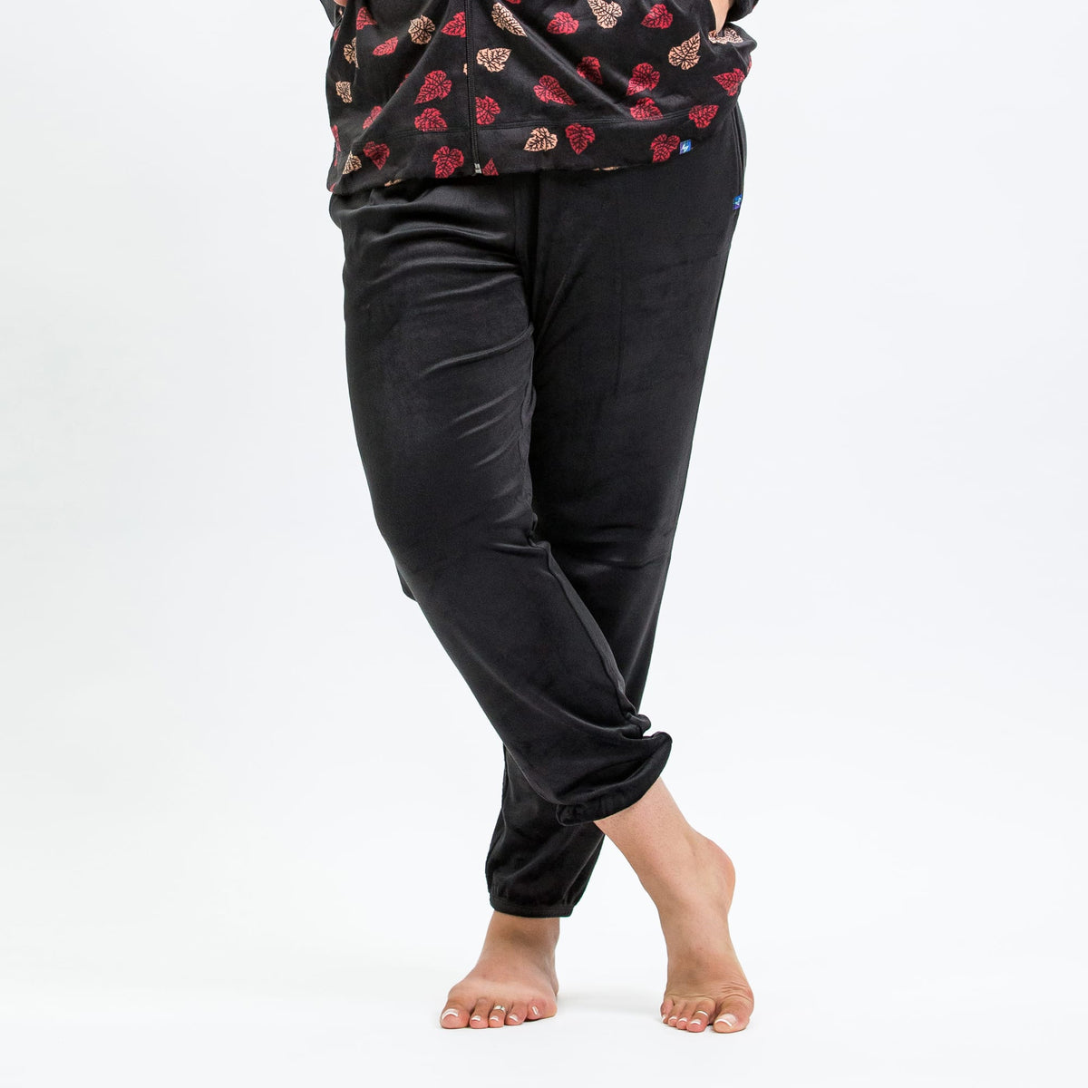 Ranger Fleece Sweatpants - DAGGER ROSE - RangerBottom_FallingLeaves_M_01